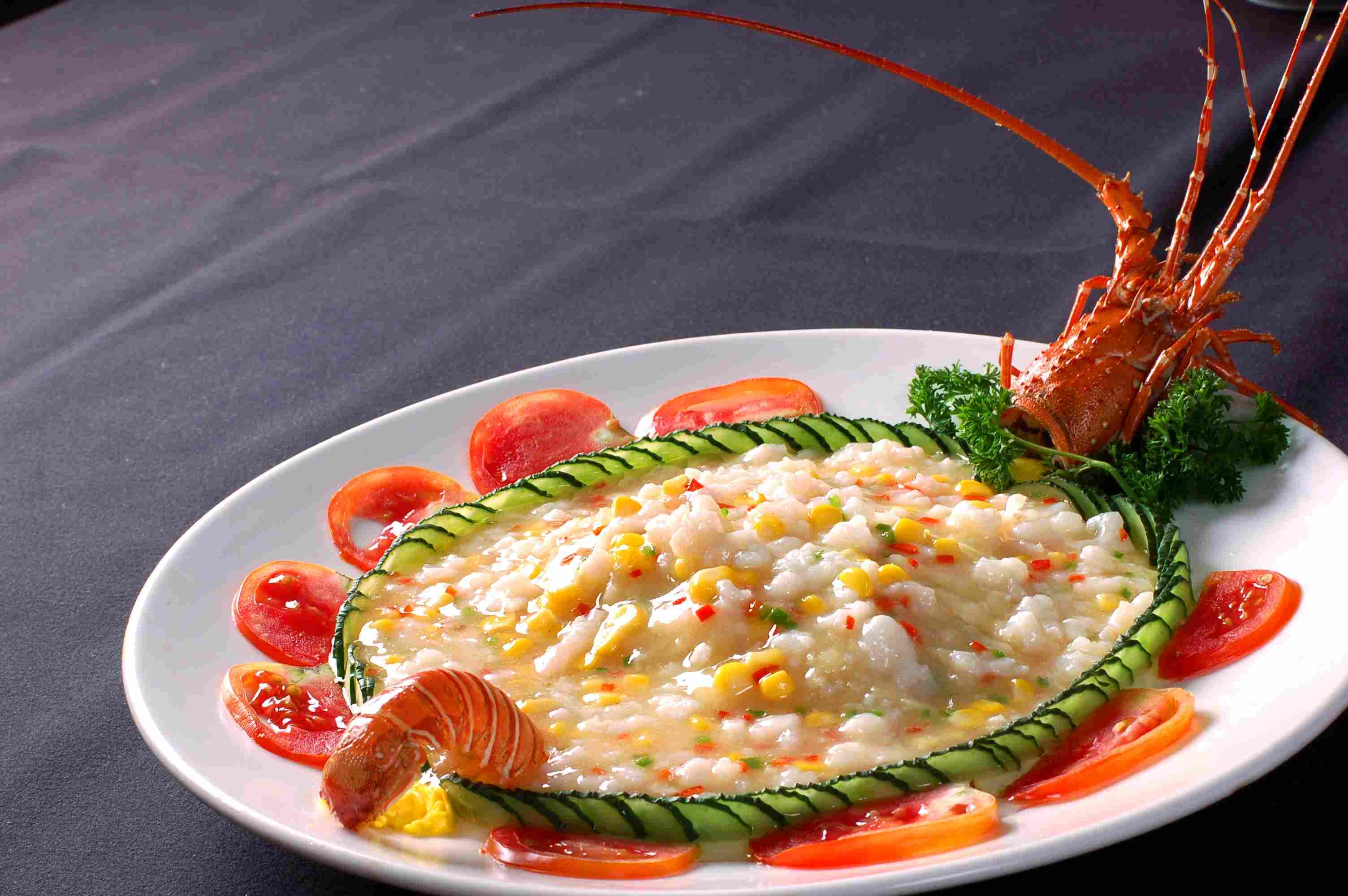 高清图片餐饮美食川菜豆泥龙虾仔高清图片