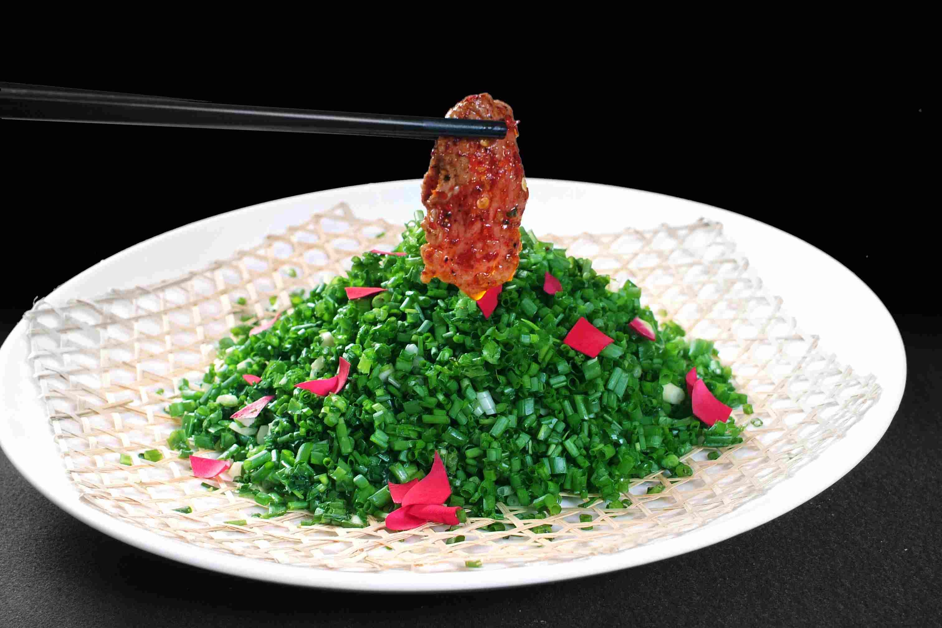 餐饮美食满圆春色宣传图片灯箱