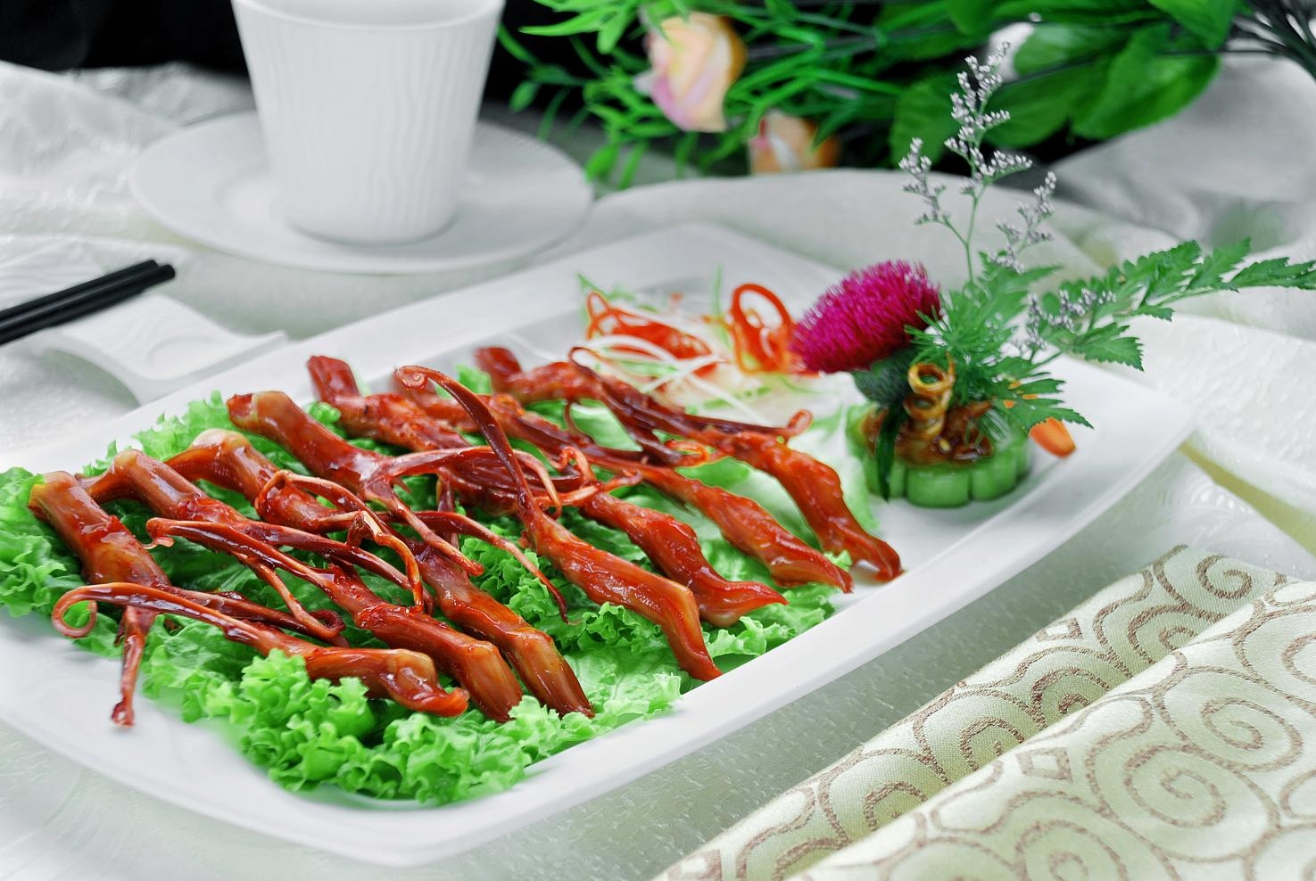 高清图片餐饮美食川菜杭州酱鸭舌高清图片