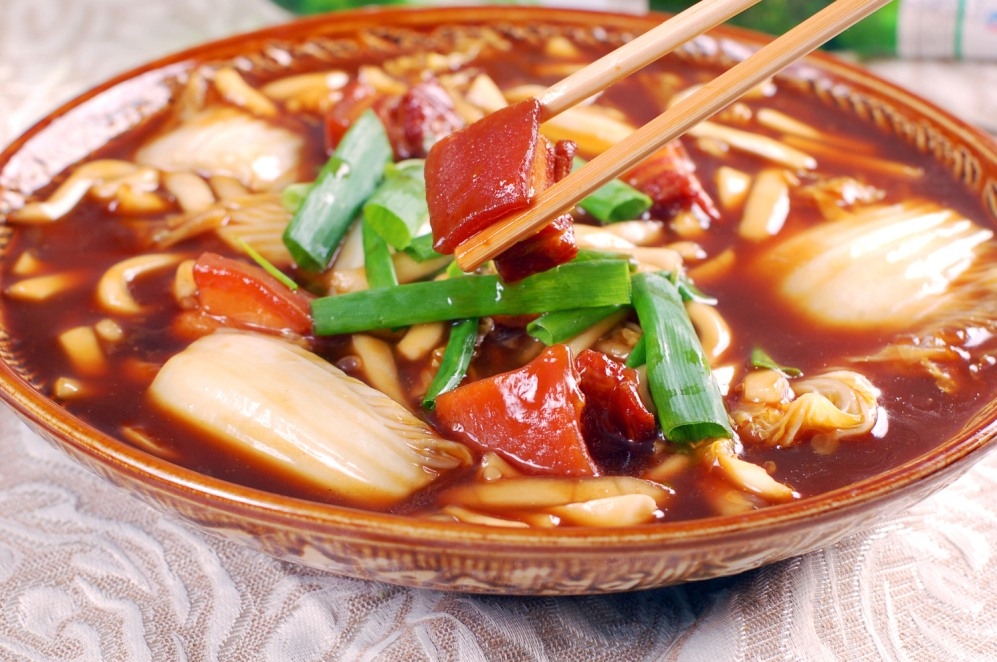 农家一锅鲜高清图片