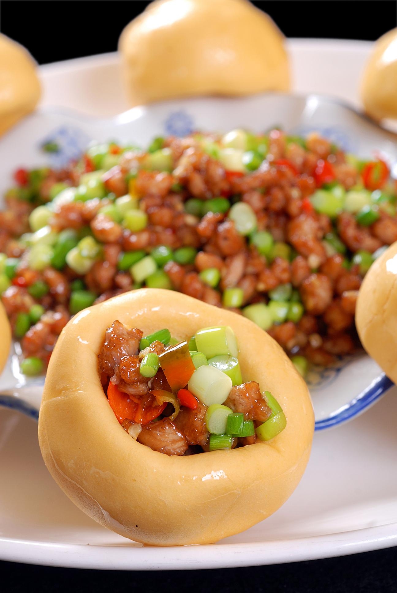 高清图片餐饮美食川菜热菜杂粮松板肉高清图片640