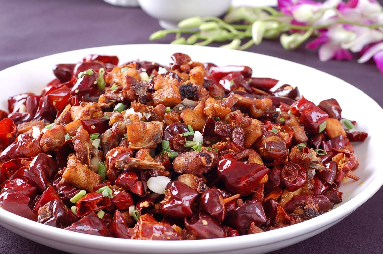 高清图片餐饮美食川菜辣子鸡高清图片