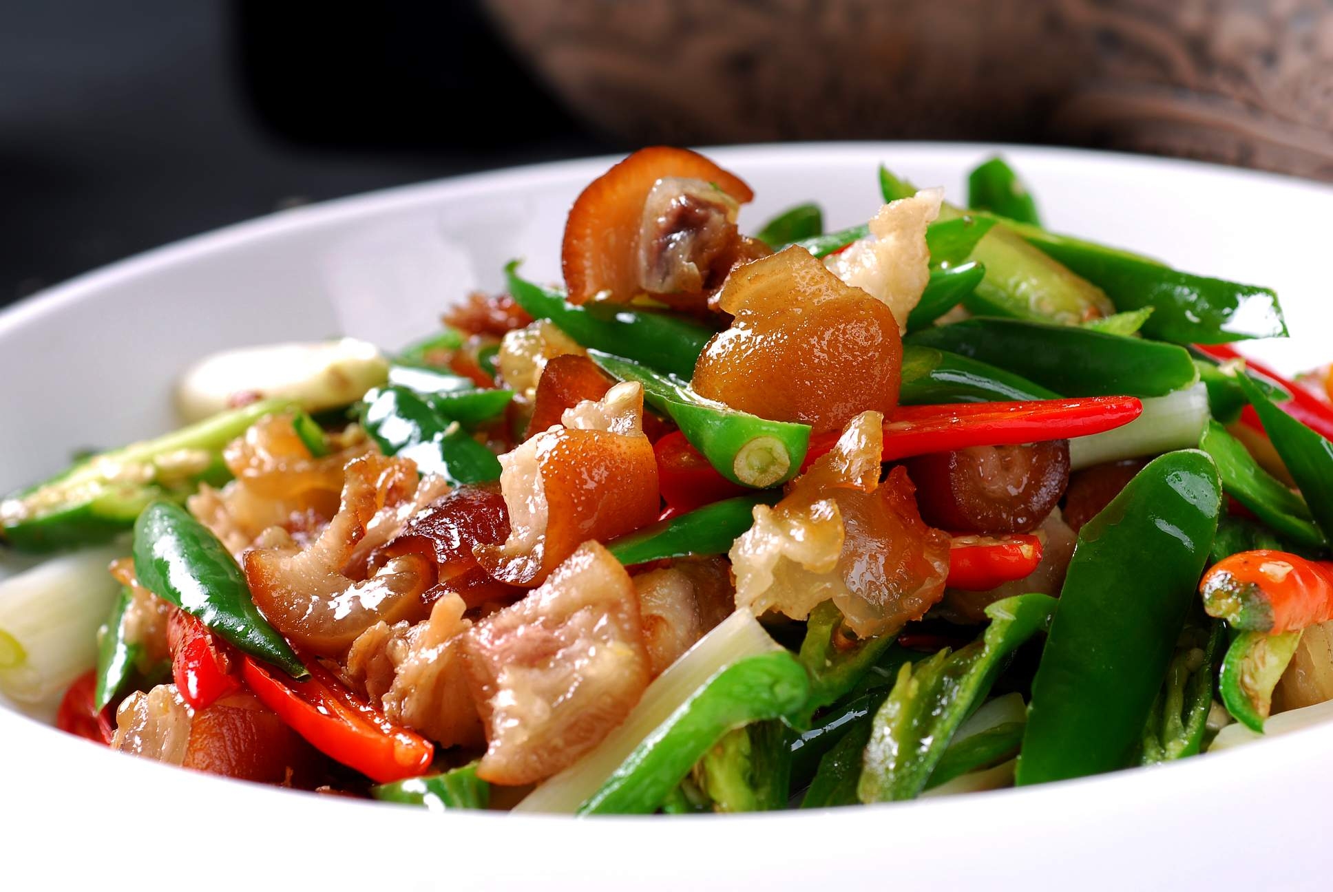 餐饮美食川菜川黔菜禾味小炒肉高清图片