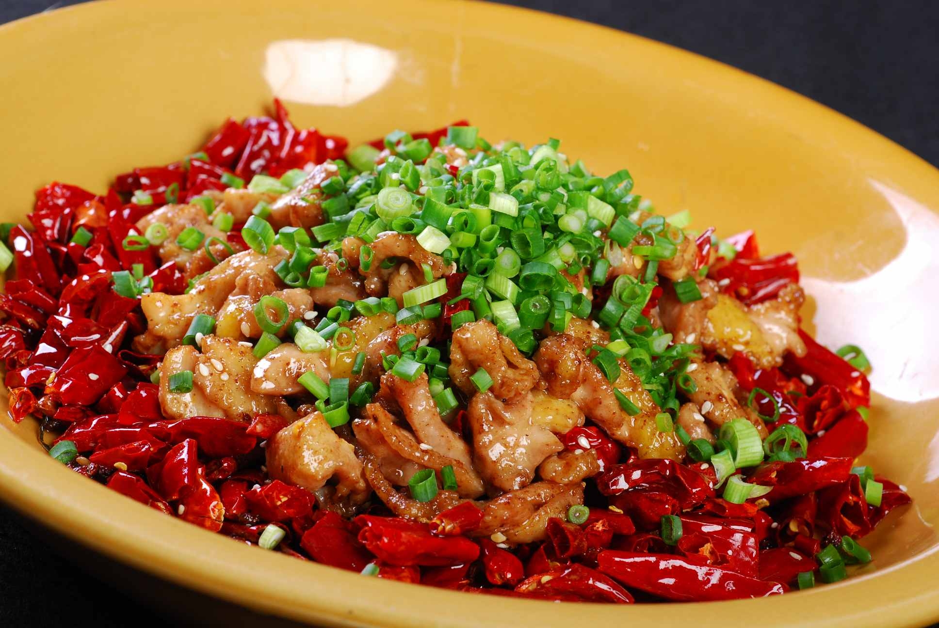 餐饮美食葱香土鸡宣传图片灯箱