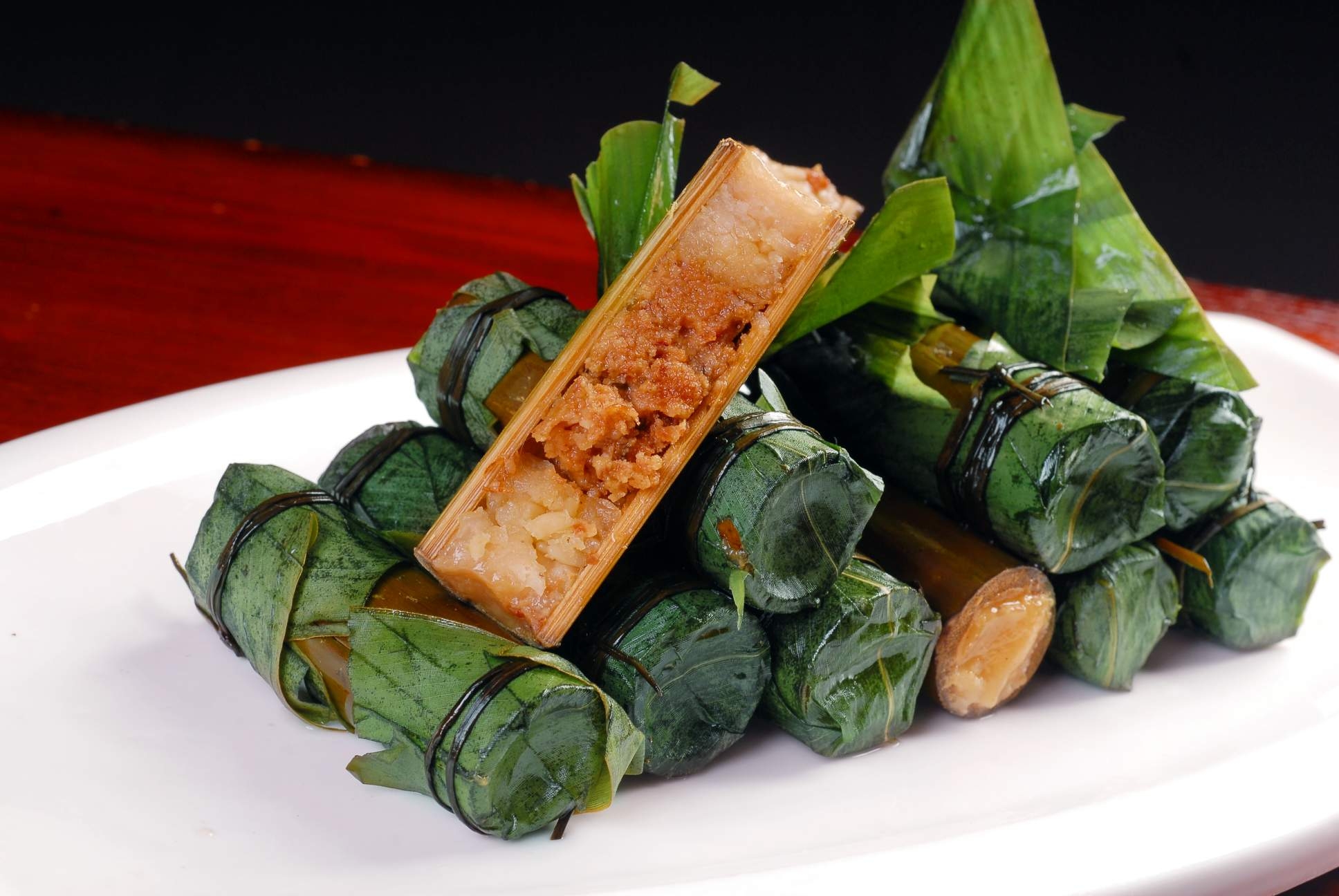 竹筒香肉高清图片