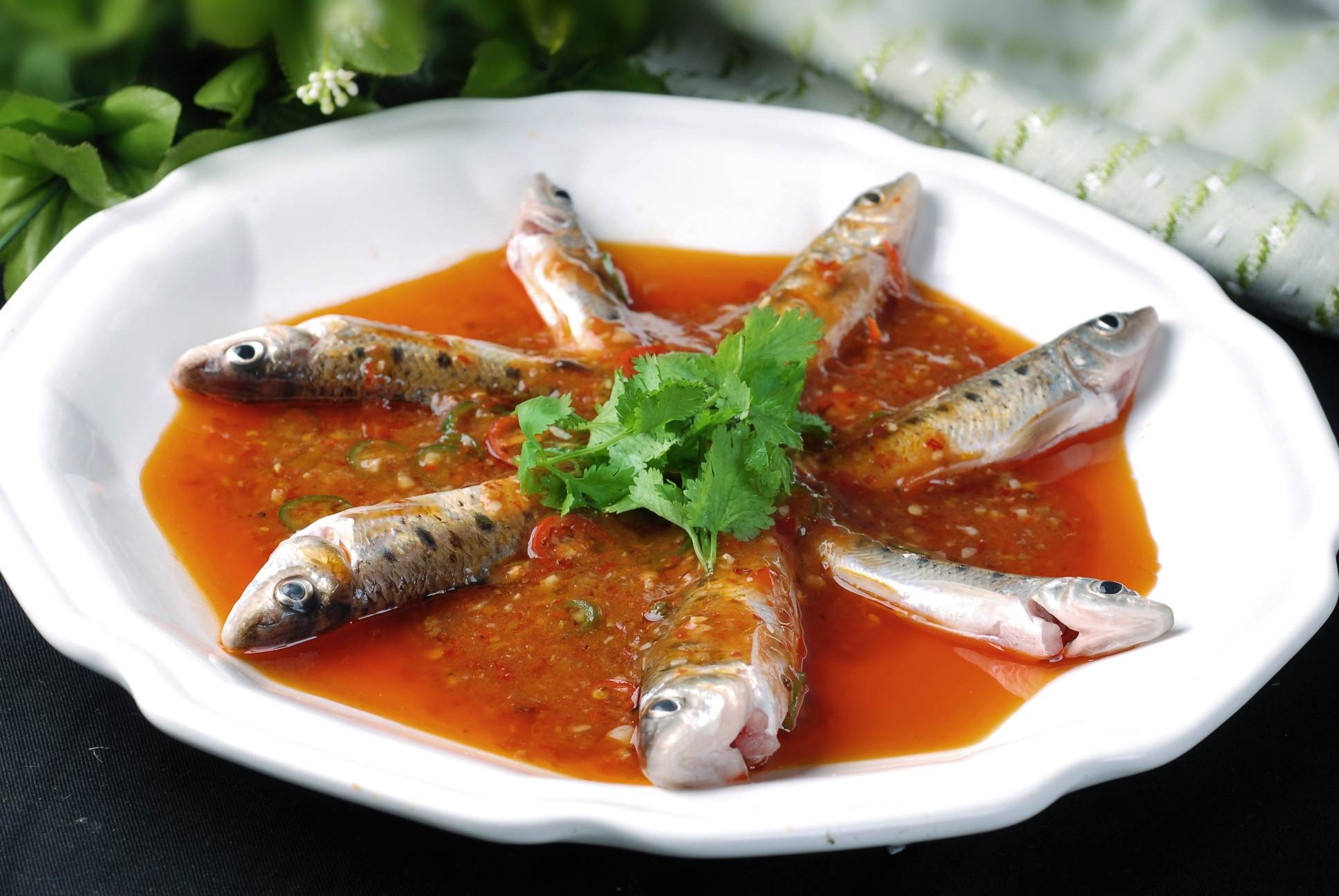 餐饮美食天辣沙沟鱼高清图片