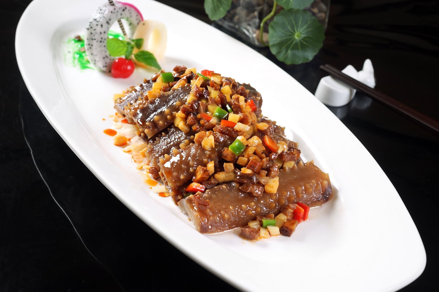 高清图片餐饮美食川菜干烧辽参高清图片150