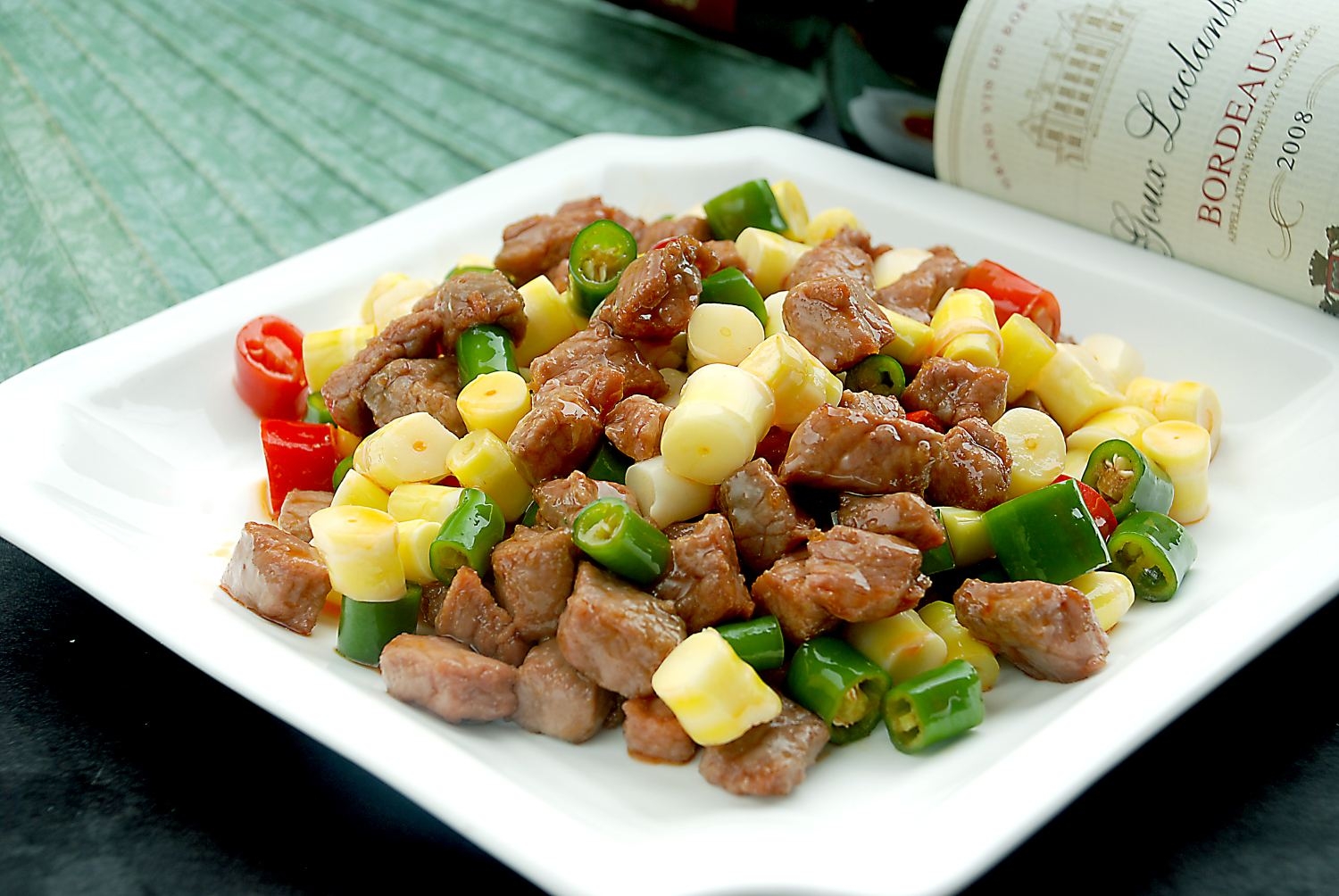 餐饮美食川菜牛小炒牛肉粒高清图片546