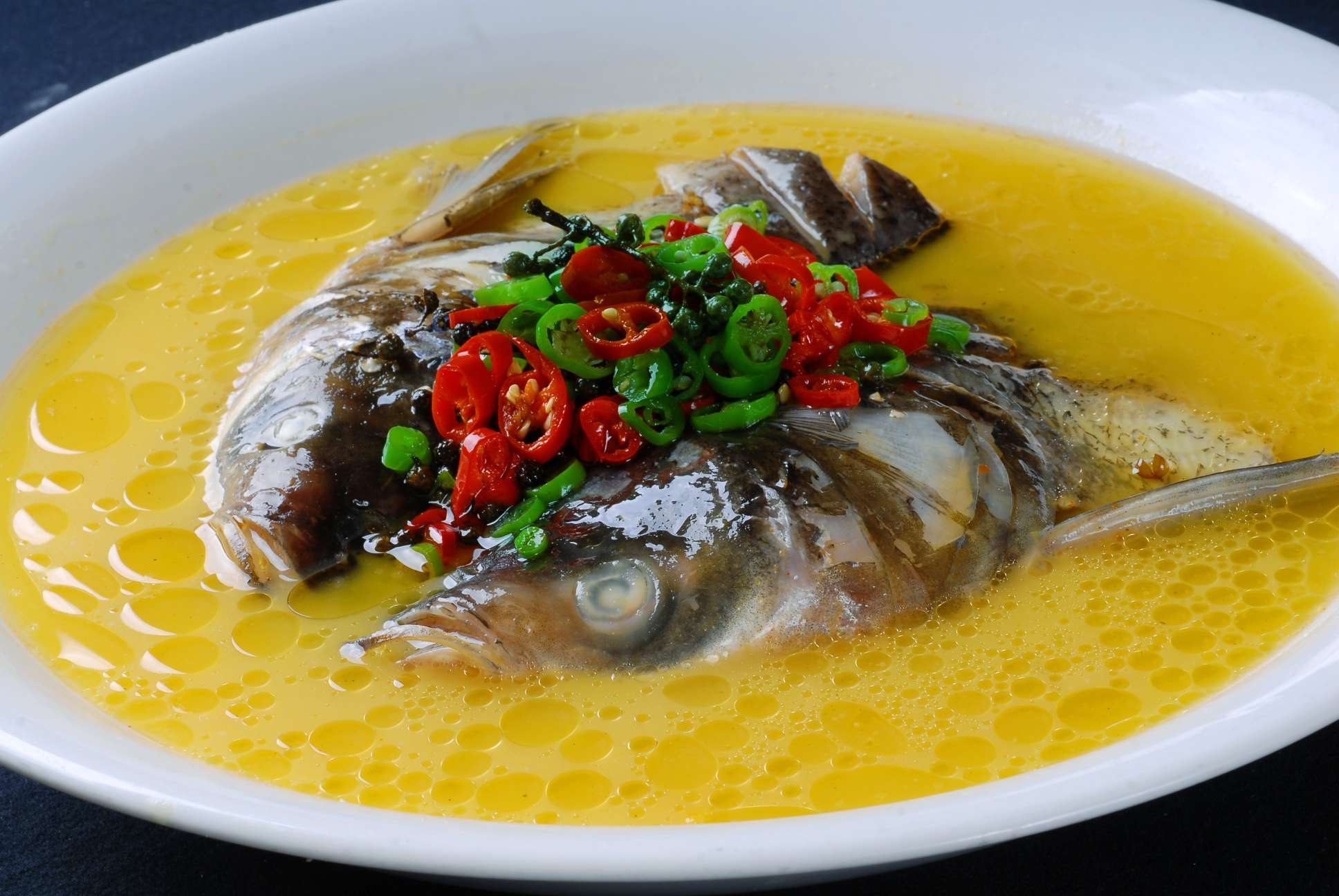 餐饮美食蜀京香大鱼头宣传图片灯箱