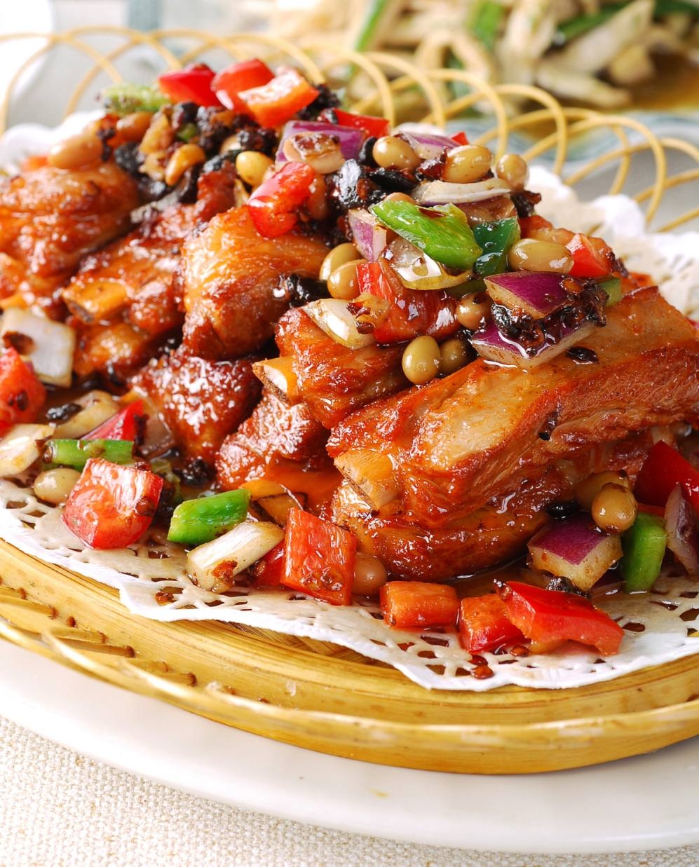 餐饮美食霸王排骨高清图片