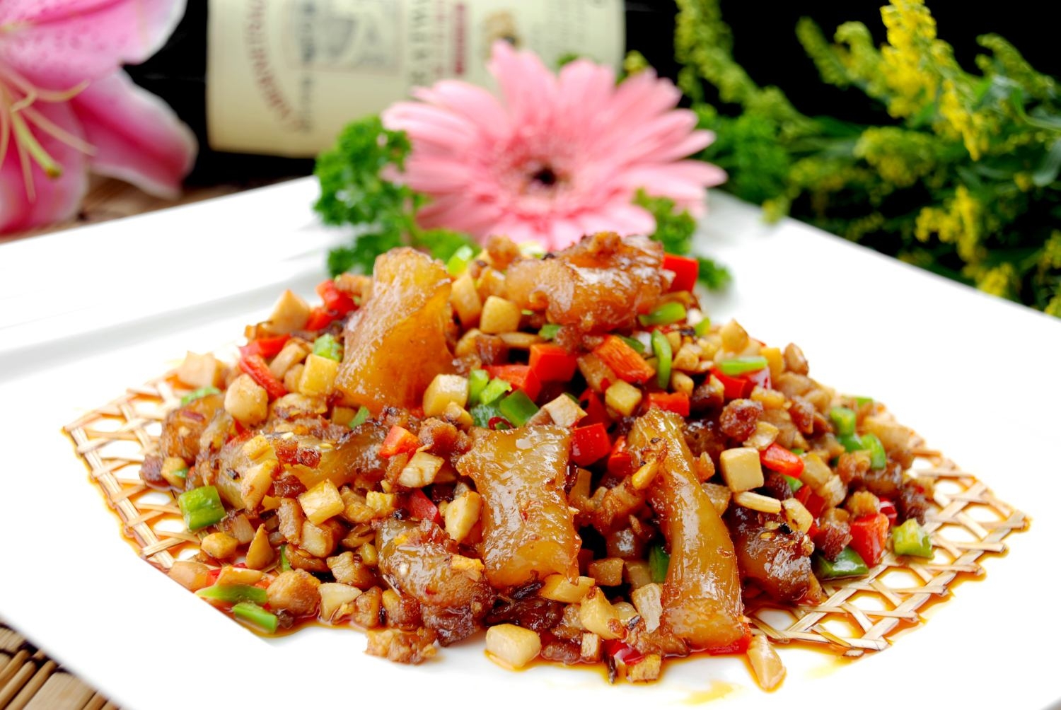 高清图片餐饮美食川菜干烧牛筋高清图片152