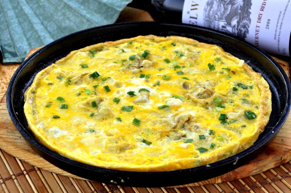 鸡蛋野菜煎鸡蛋高清图片