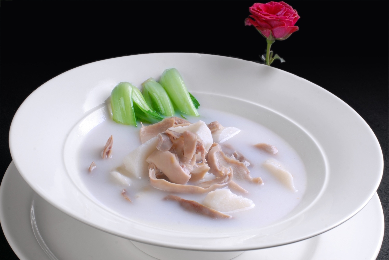 餐饮美食山药烩猪肚宣传图片灯箱