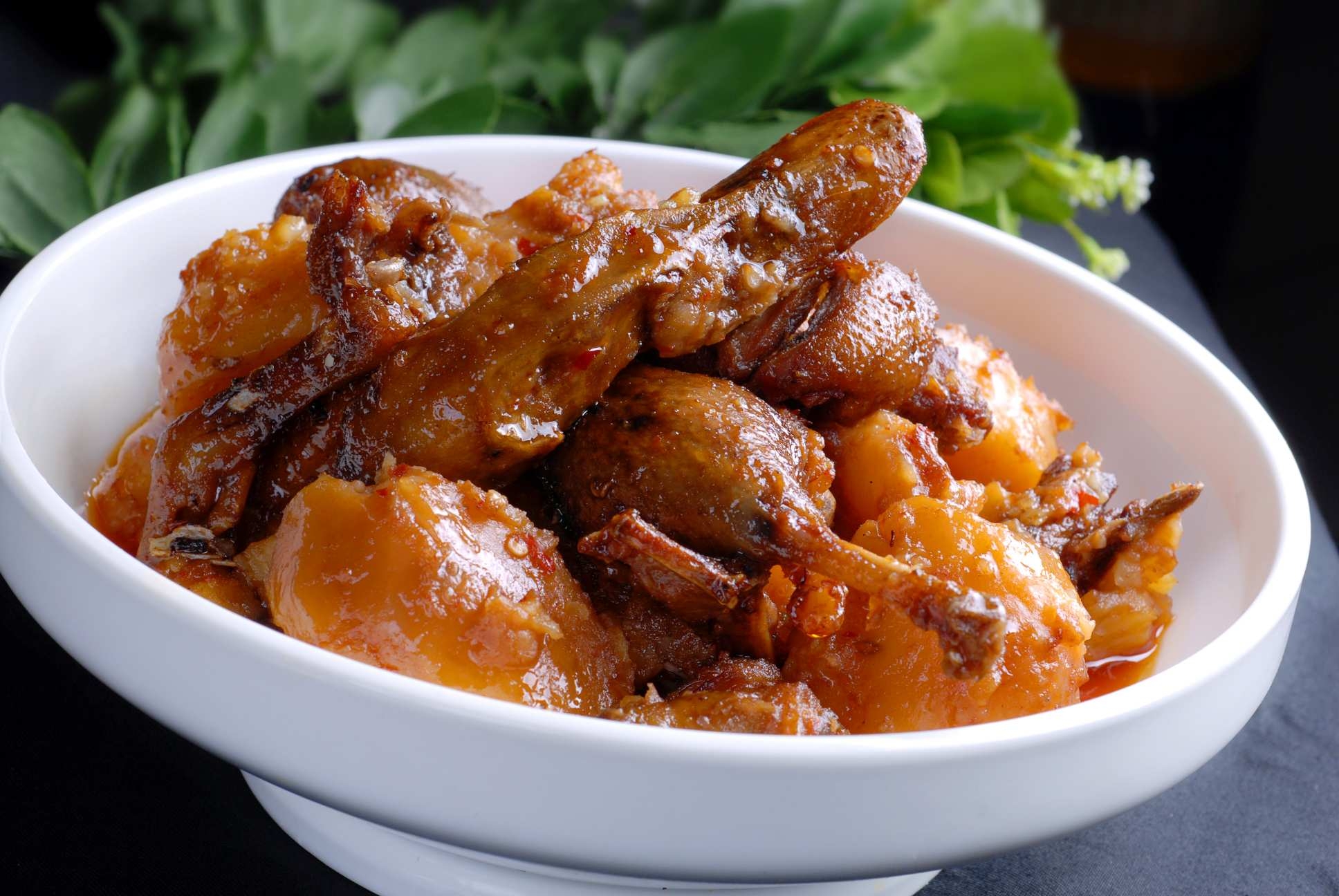 高清图片餐饮美食川菜特色庄子红汤鸭高清图片