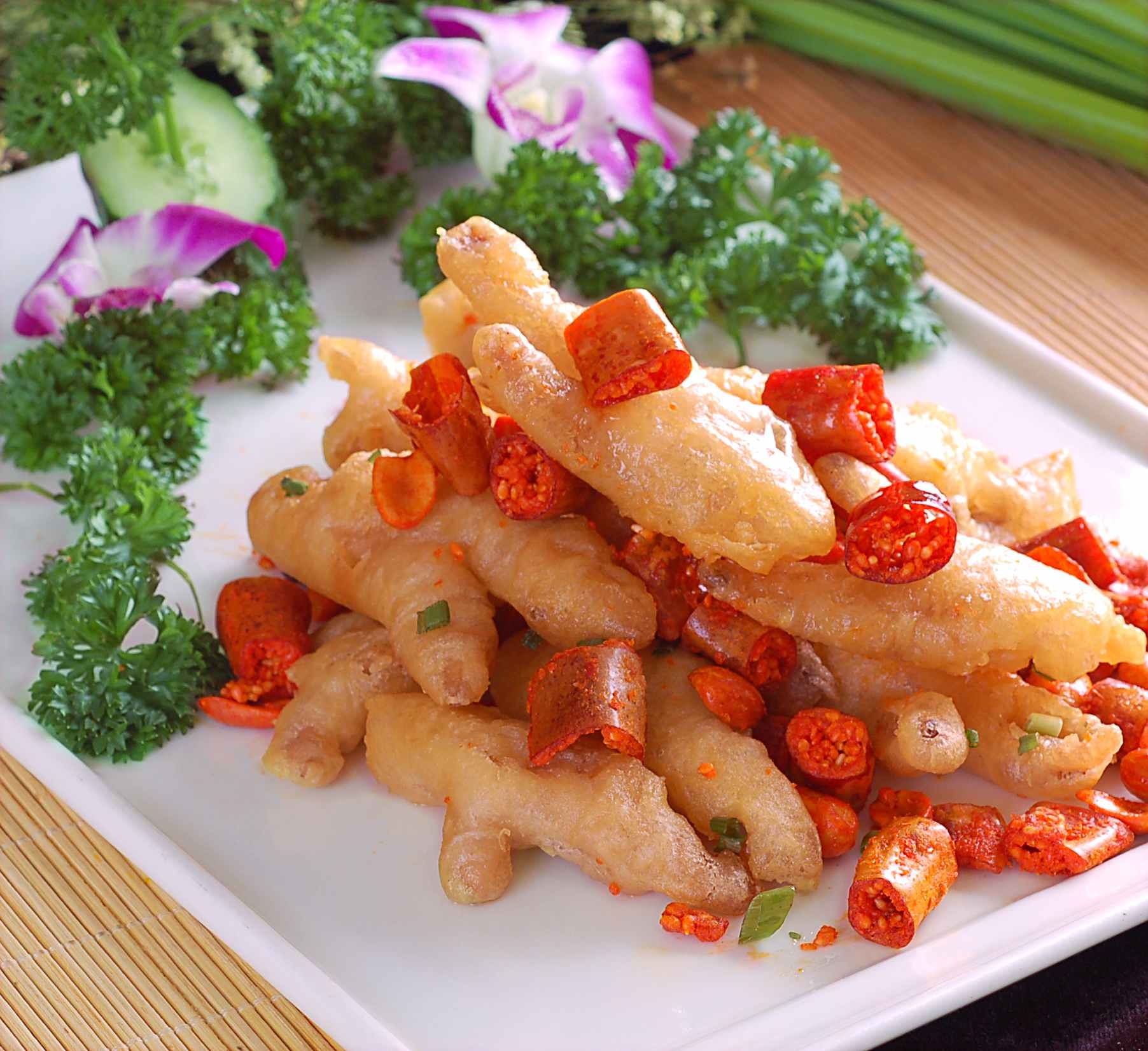 高清图片餐饮美食川菜吉利抓钱手高清图片