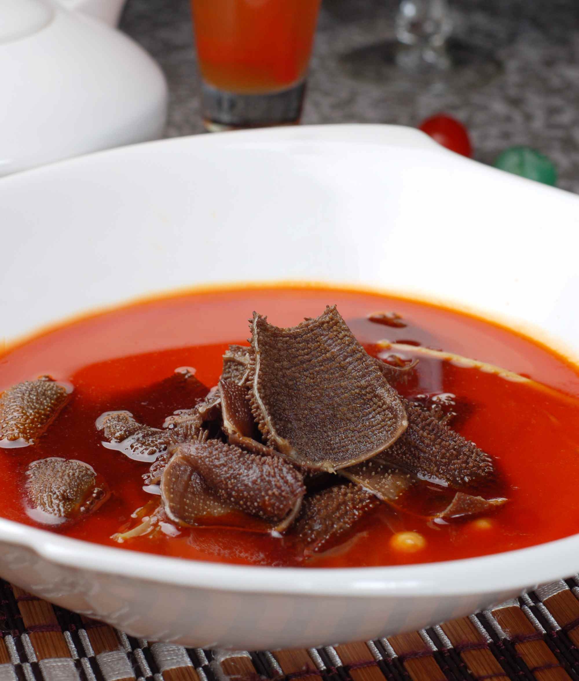 餐饮美食湘菜草原毛肚高清图片