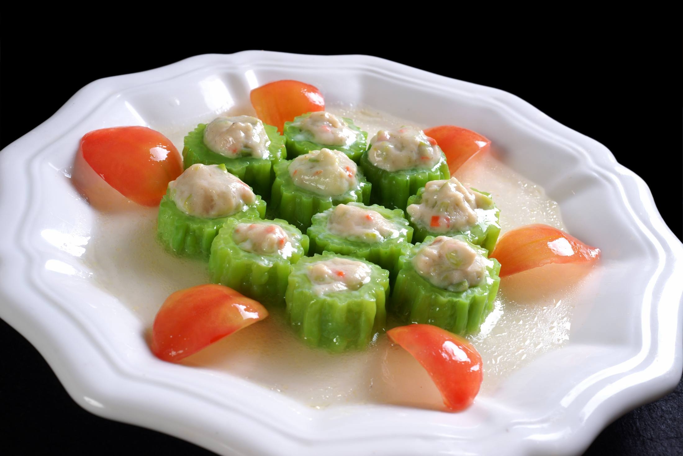 餐饮美食川菜苦瓜盅高清图片422