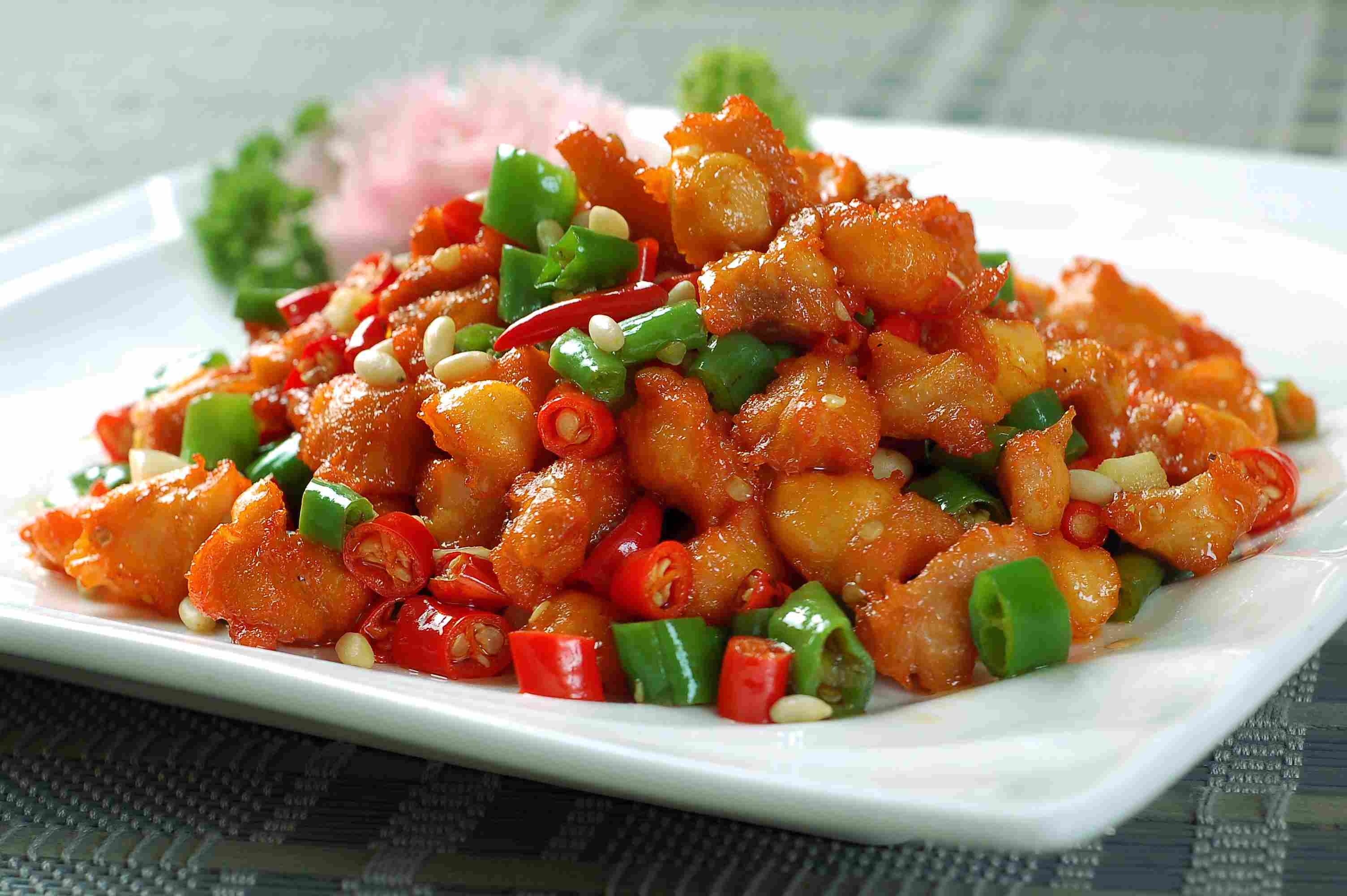 高清图片餐饮美食川菜双椒掌中宝高清图片