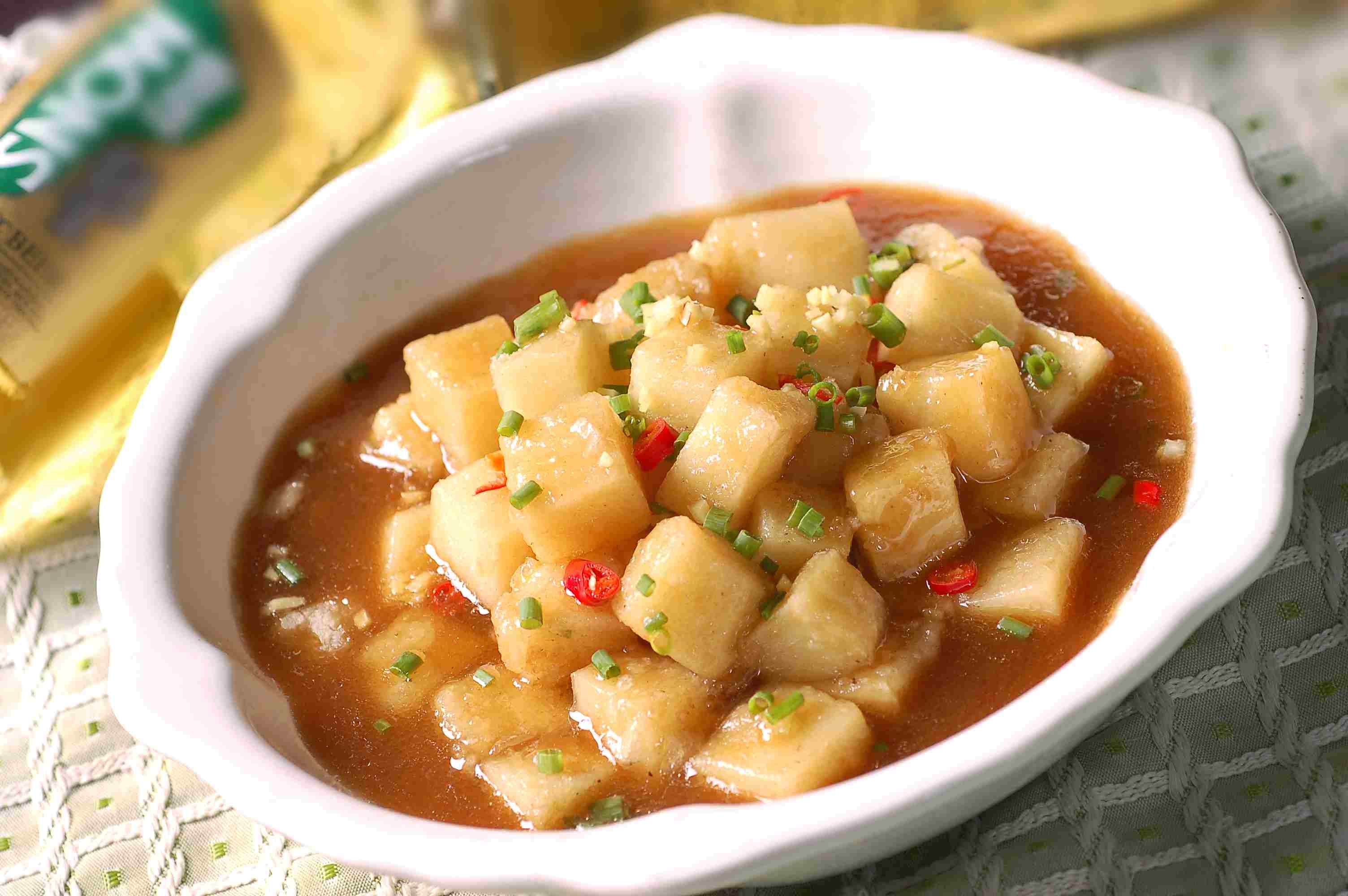 餐饮美食爽口米凉粉高清图片