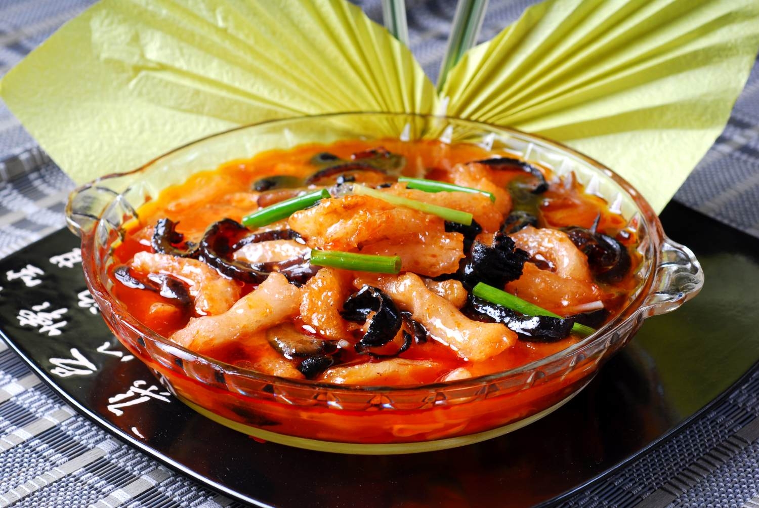 餐饮美食川菜海参烧蹄筋高清图片205