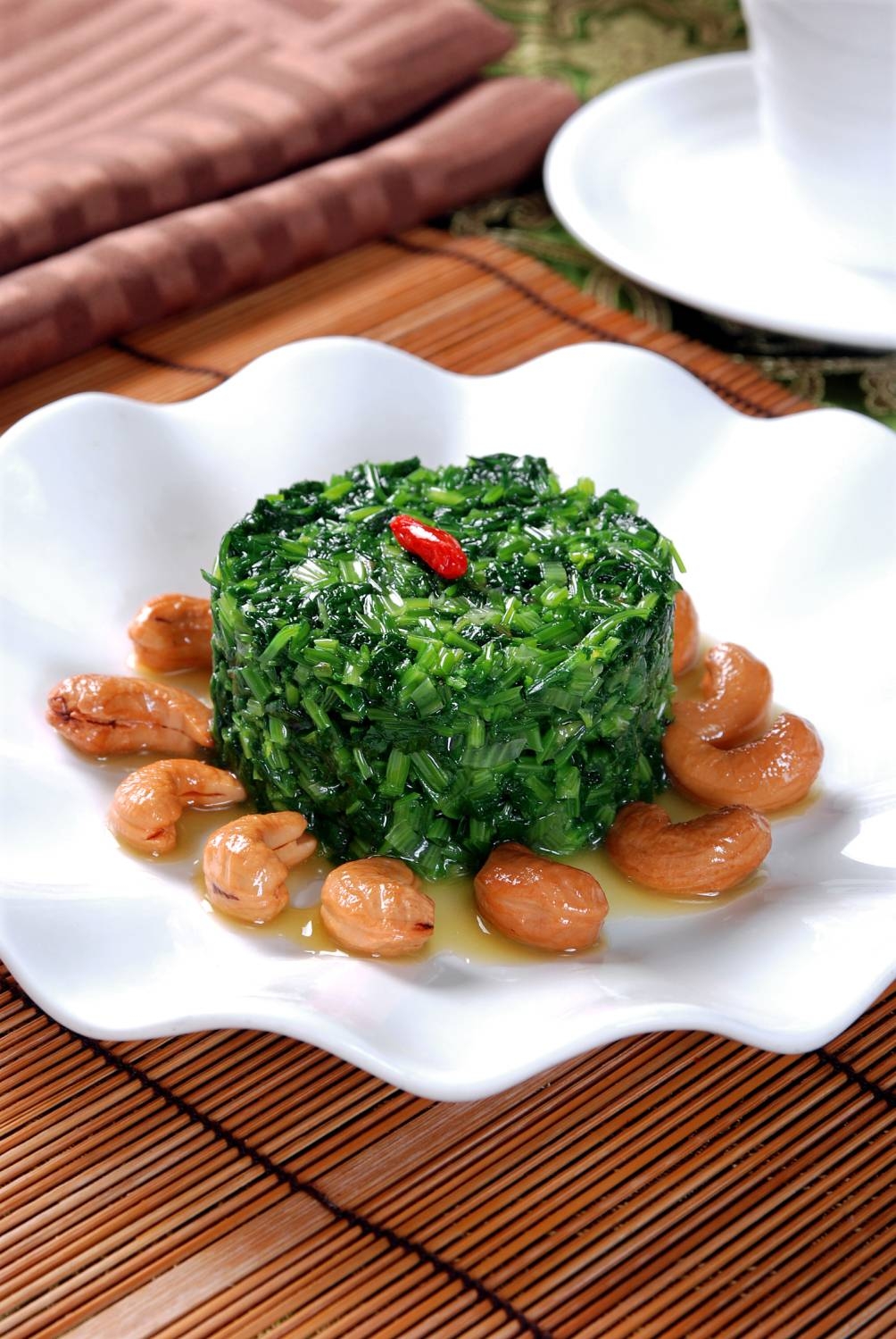 金果拌香菜高清图片