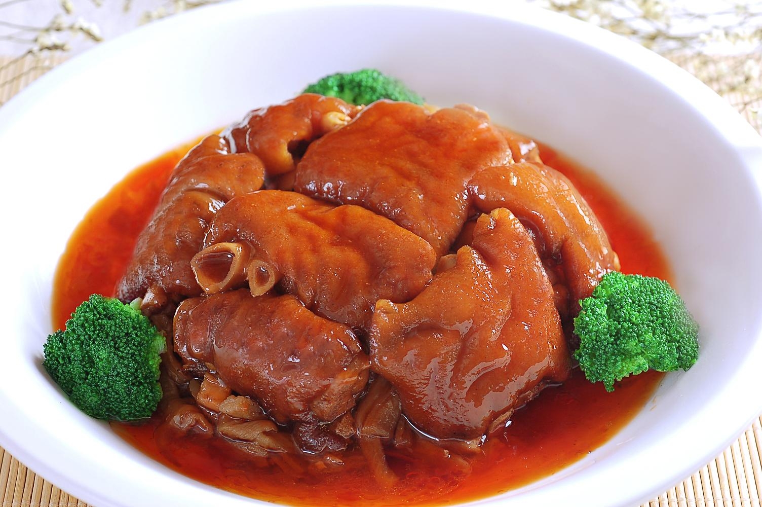 餐饮美食南乳猪手宣传图片灯箱