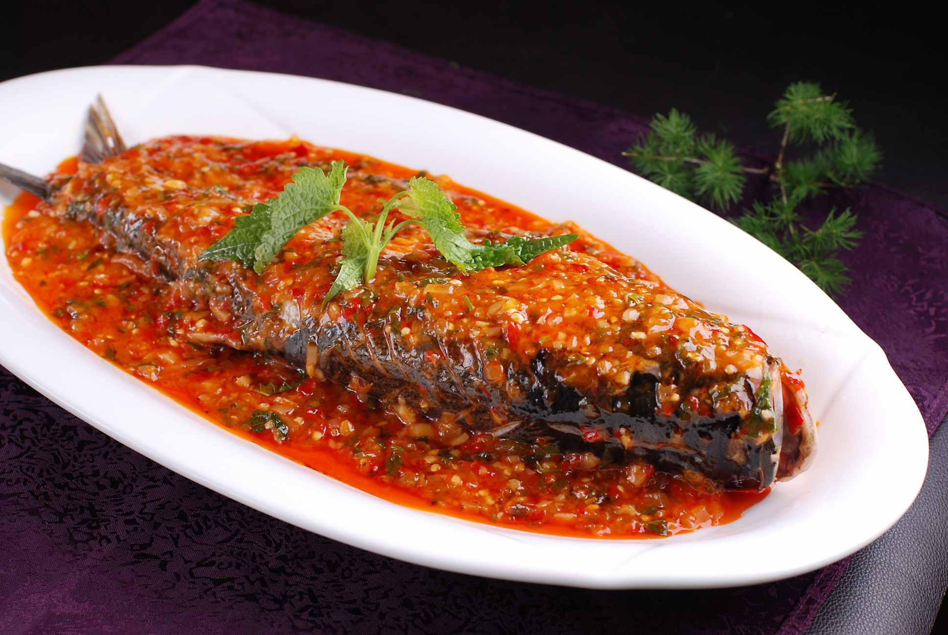 高清图片餐饮美食川菜姜汁鱼高清图片300