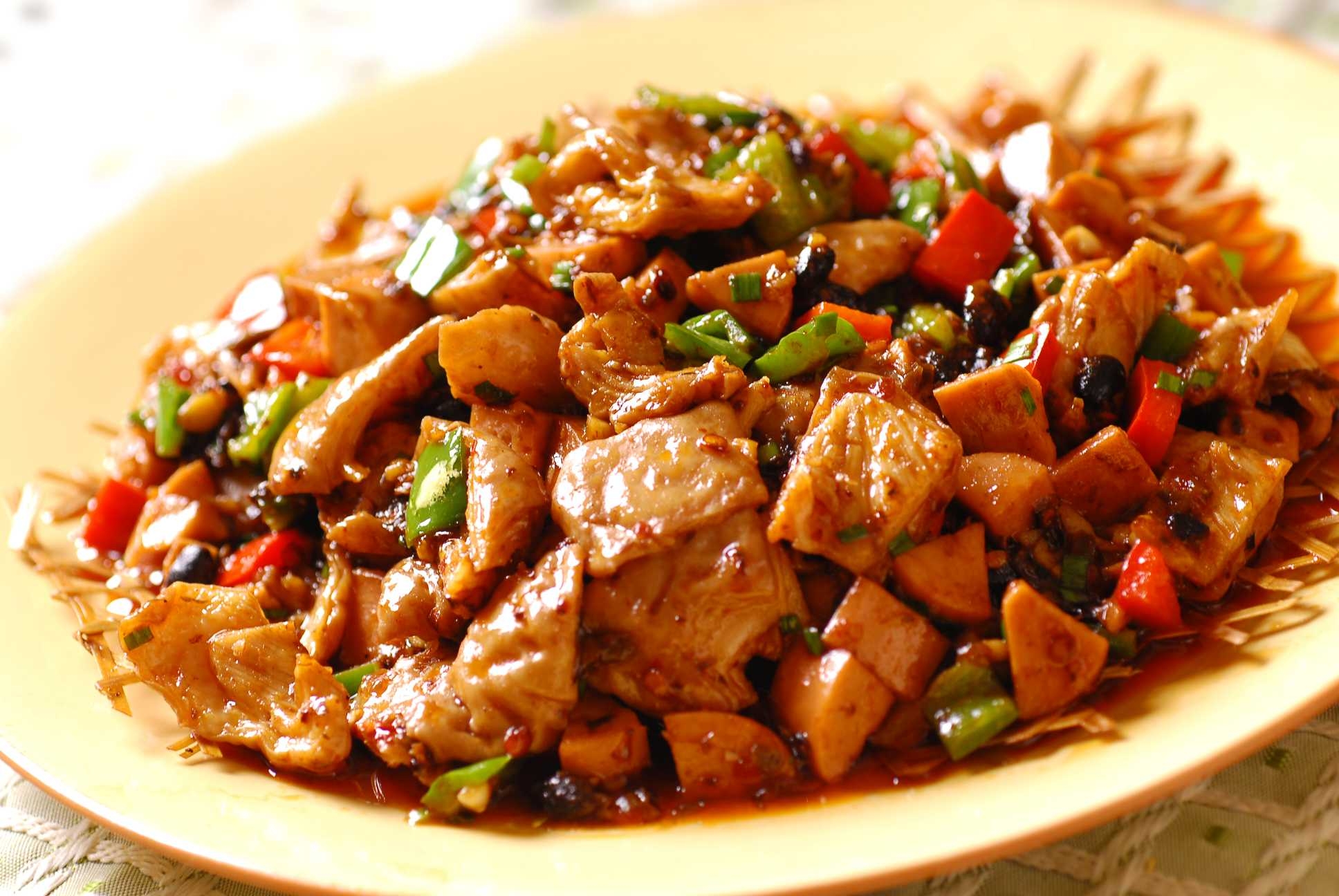 餐饮美食叫花肥肠高清图片