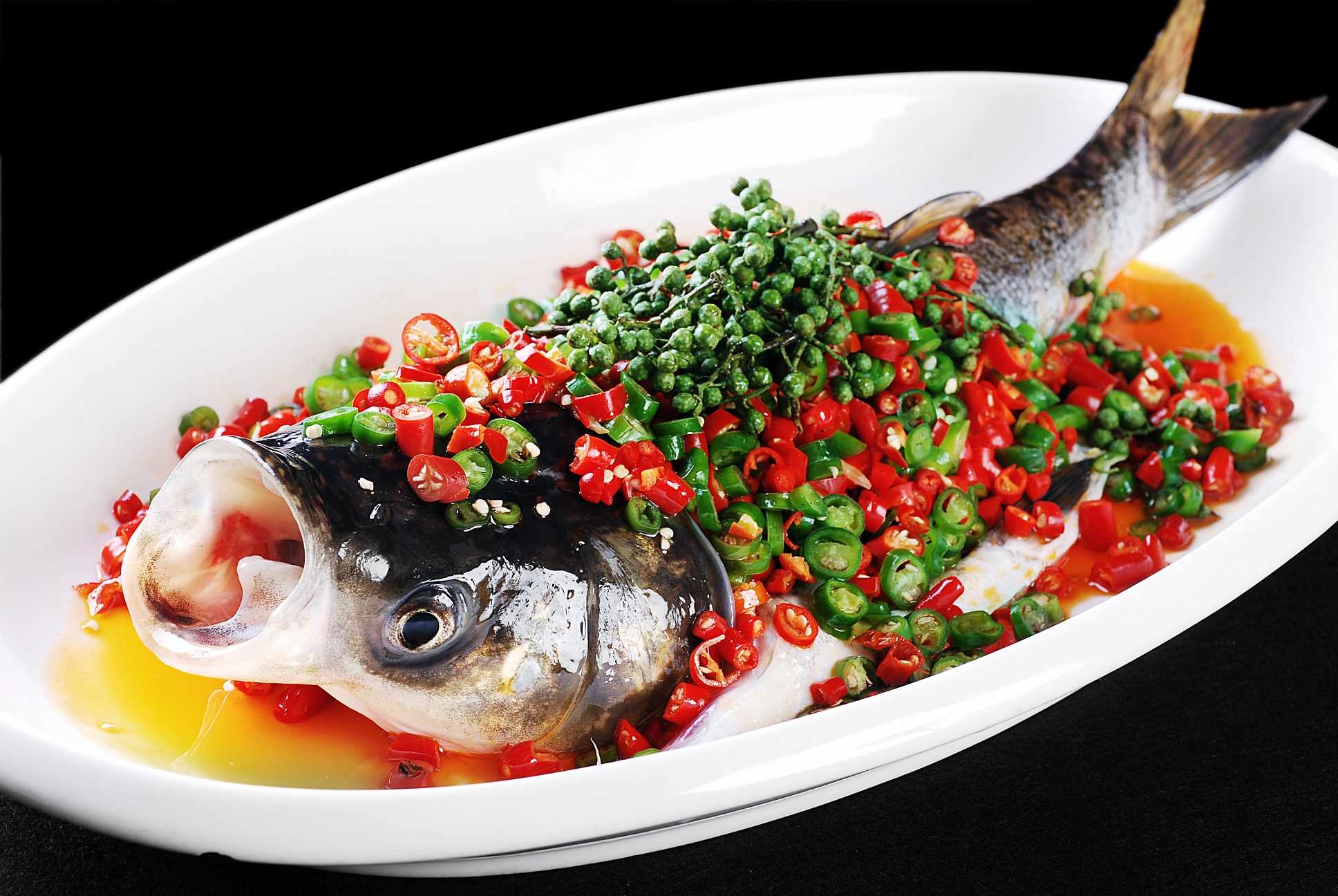 鱼鲜椒鱼高清图片