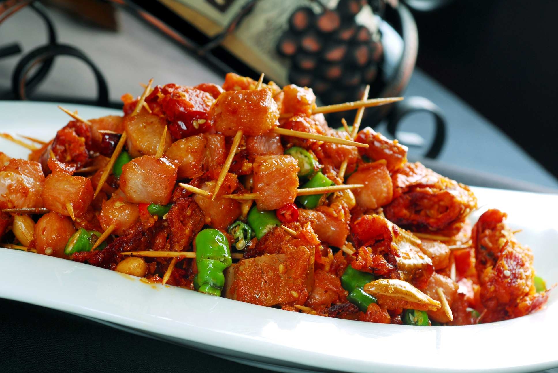 高清图片餐饮美食川菜热香辣酥高清图片665