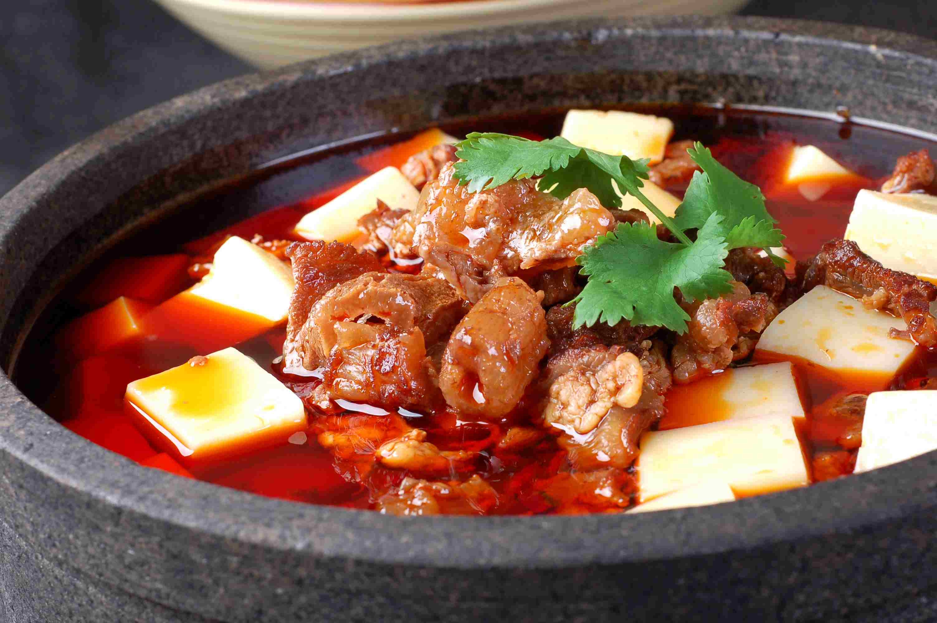 餐饮美食米凉粉牛腩高清图片