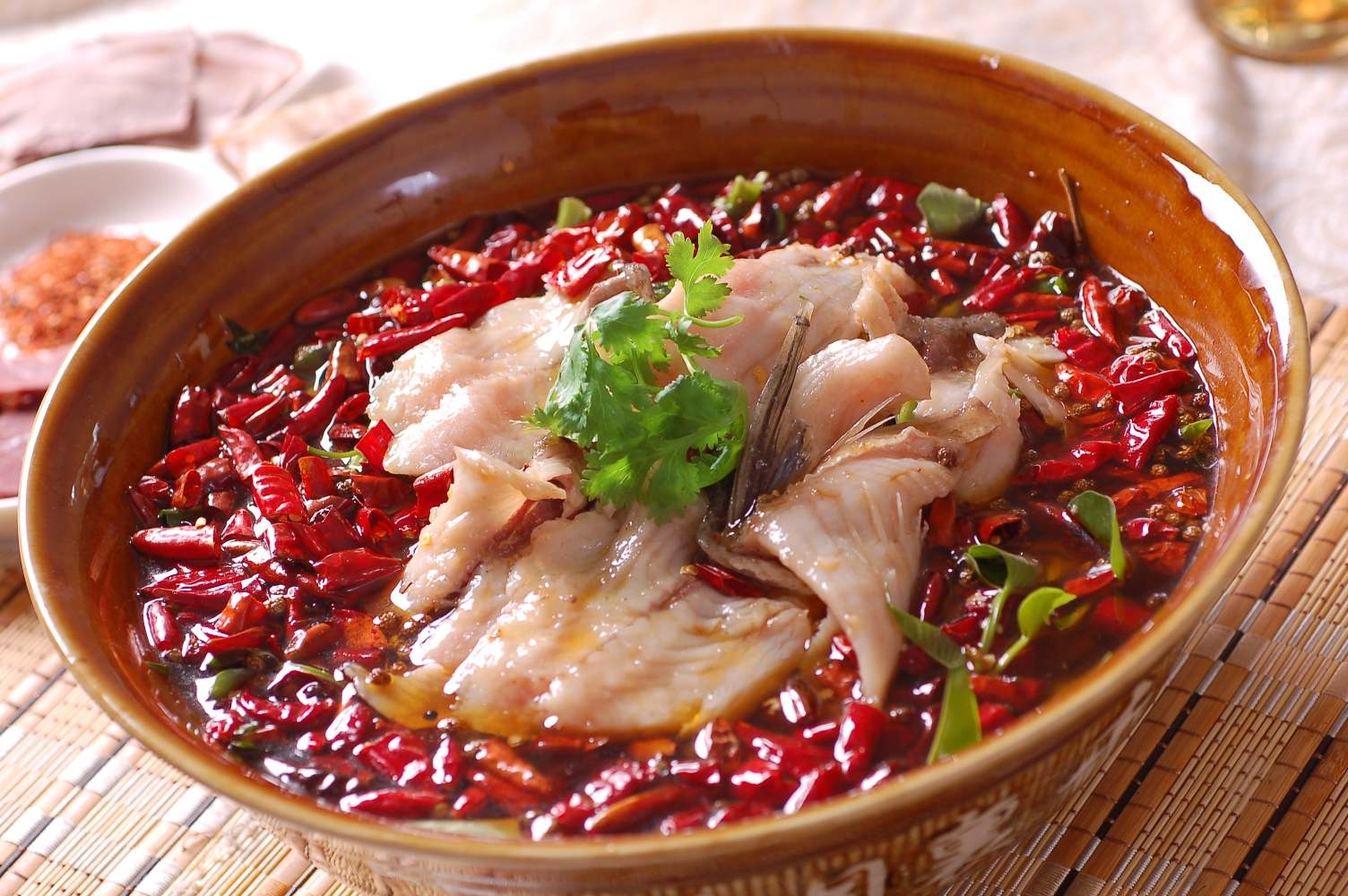 高清图片餐饮美食川菜沸腾鱼()高清图片