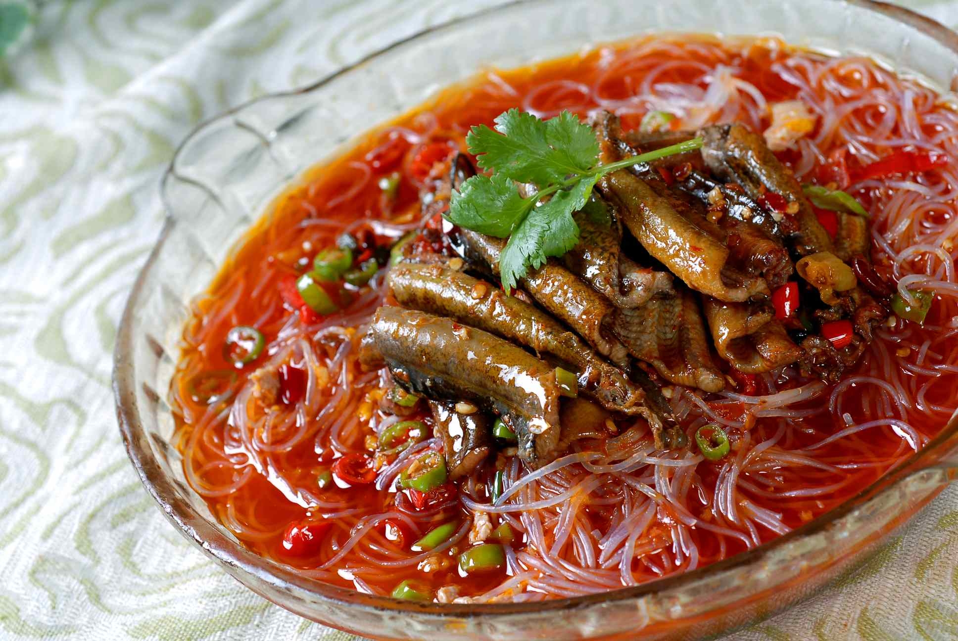 高清图片餐饮美食川菜鳝段粉丝高清图片(1)