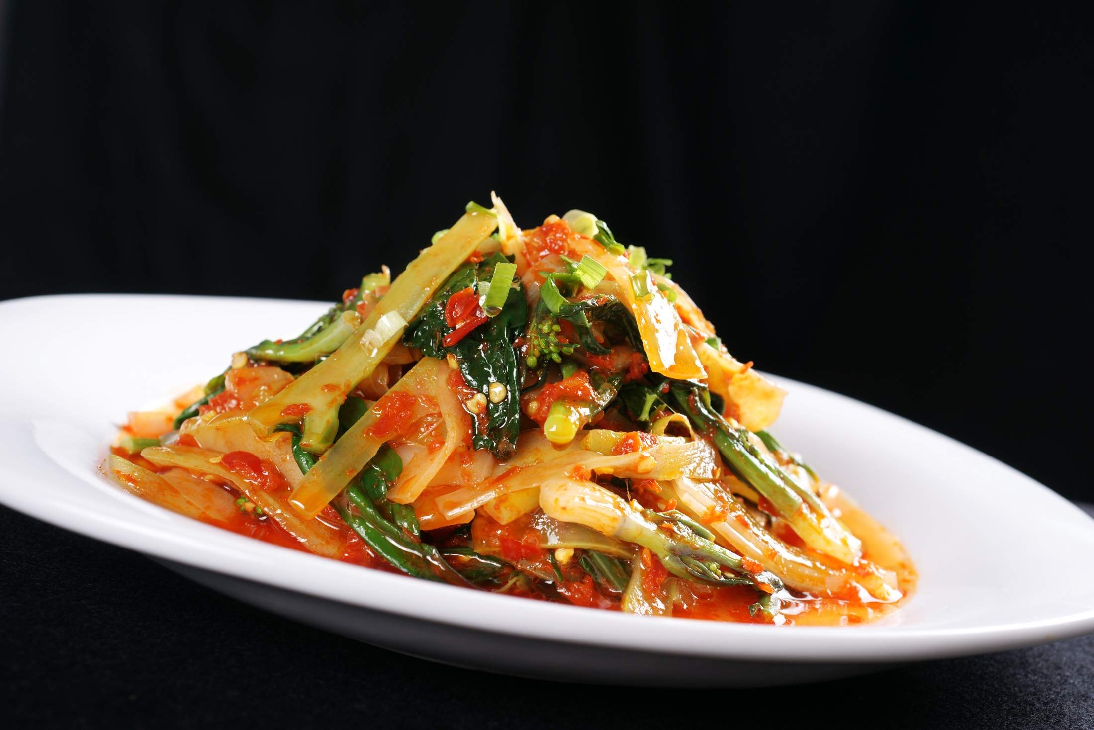 鱼香红油菜高清图片