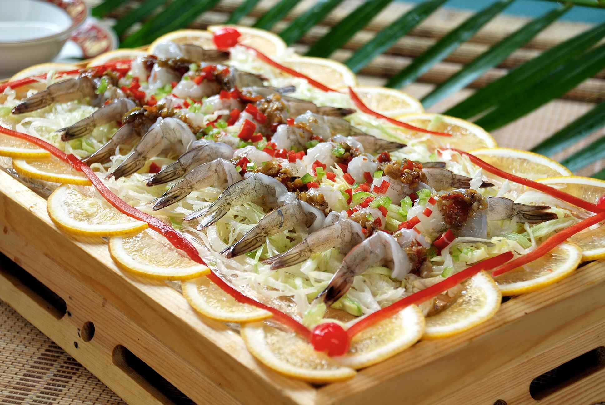 高清图片餐饮美食川菜剁椒刺身虾高清图片105