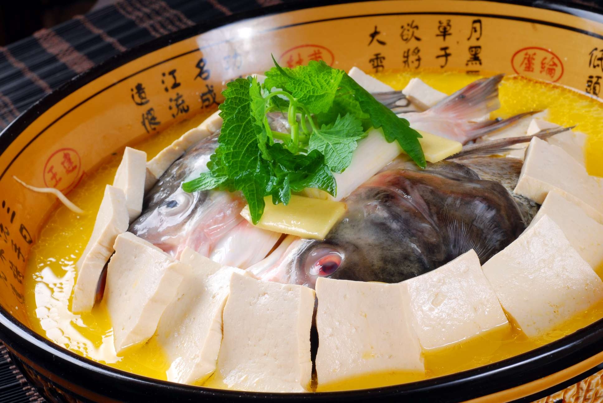 餐饮美食霸王鱼头高清图片