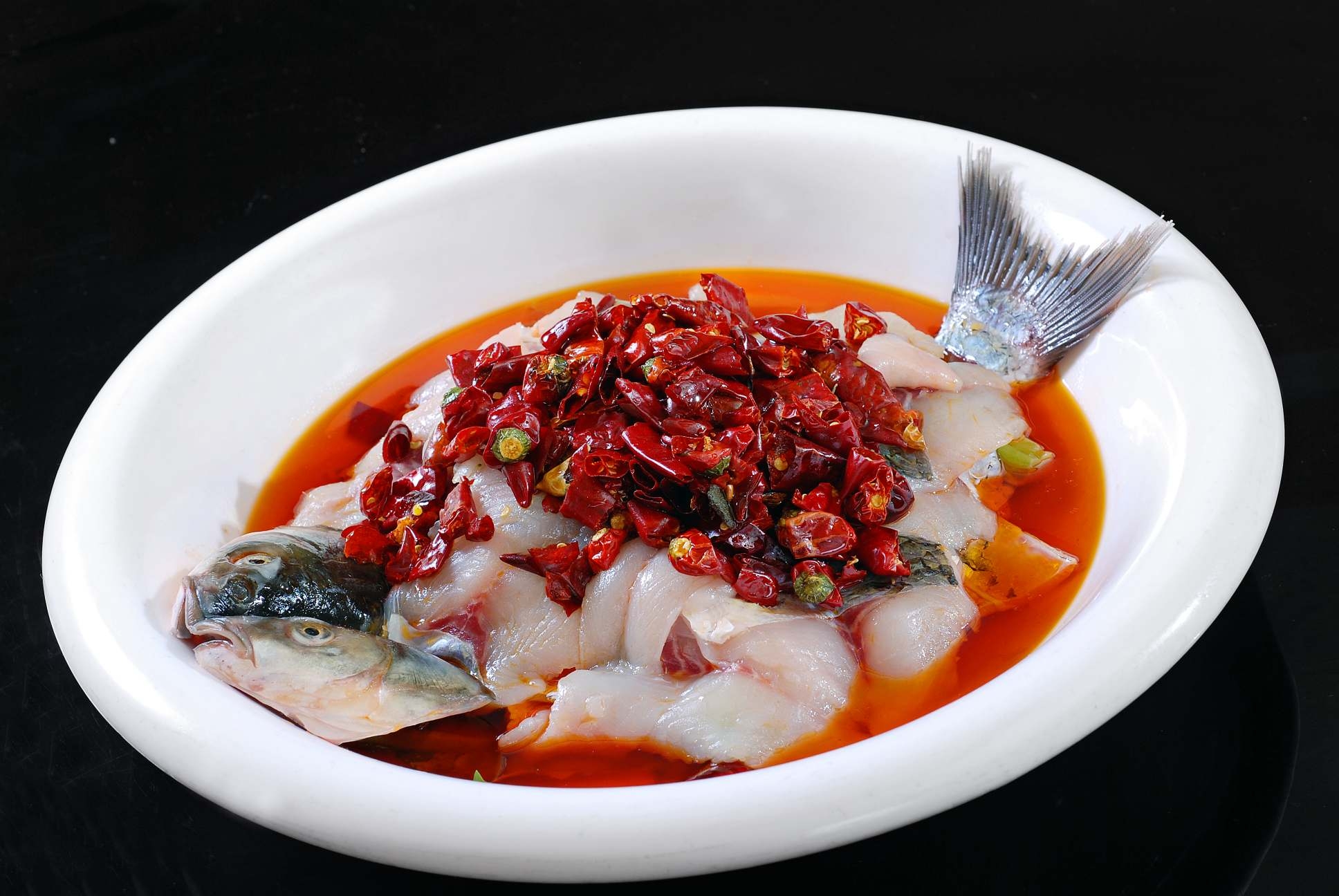 高清图片餐饮美食川菜西蜀鱼高清图片