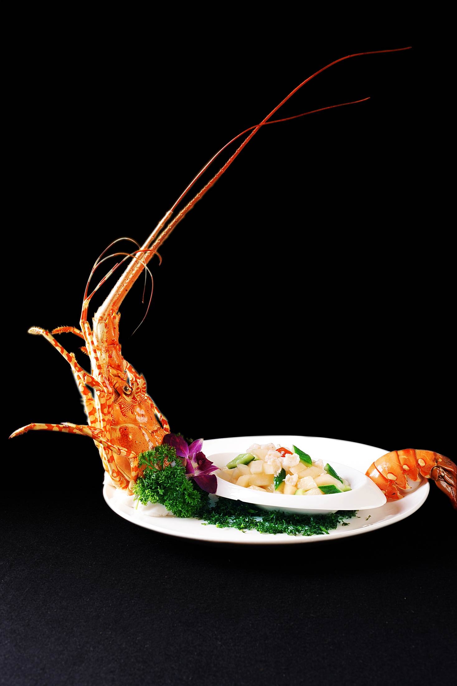高清图片餐饮美食川菜果蔬龙虾仔高清图片