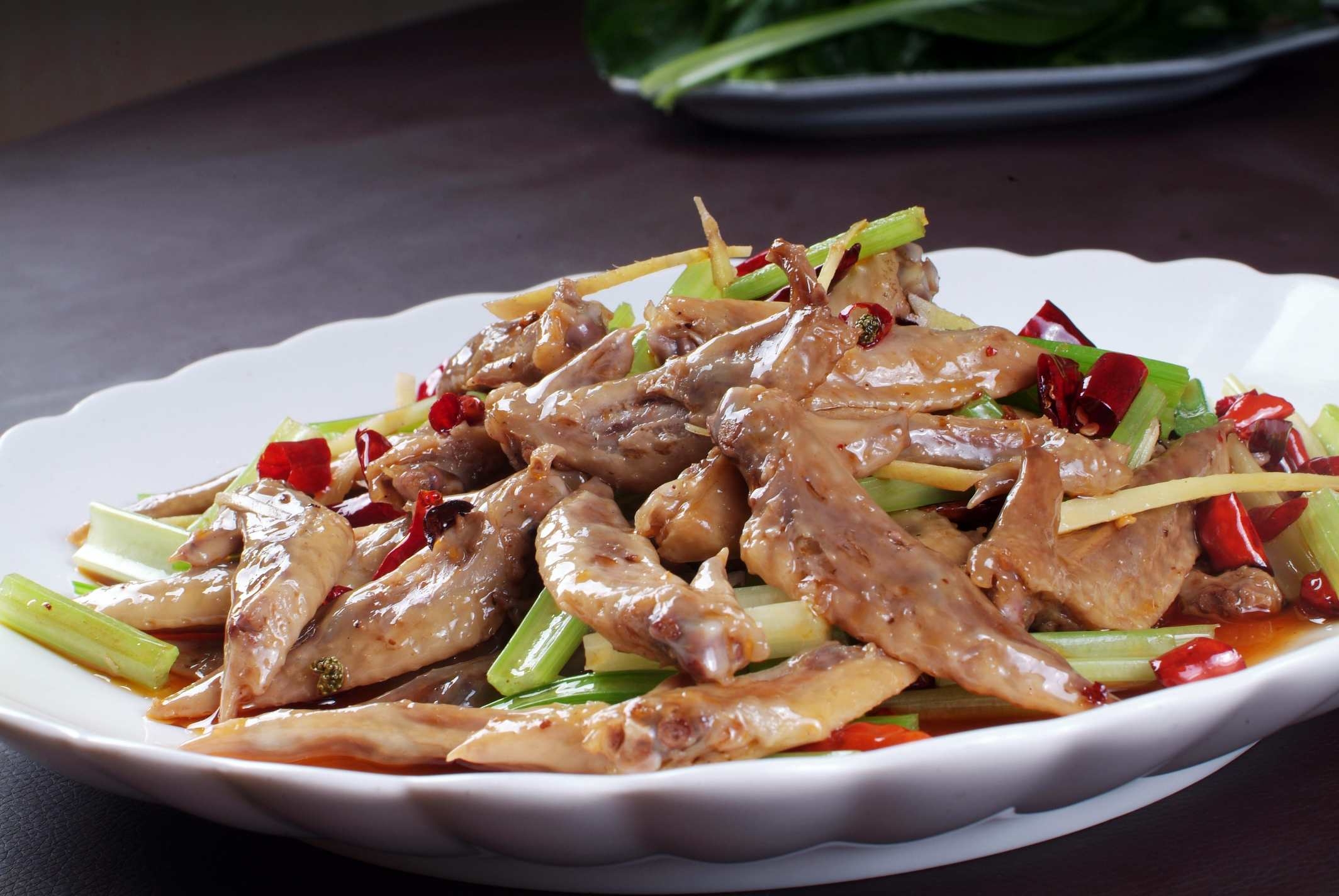 高清图片餐饮美食川菜火爆鸡尖高清图片