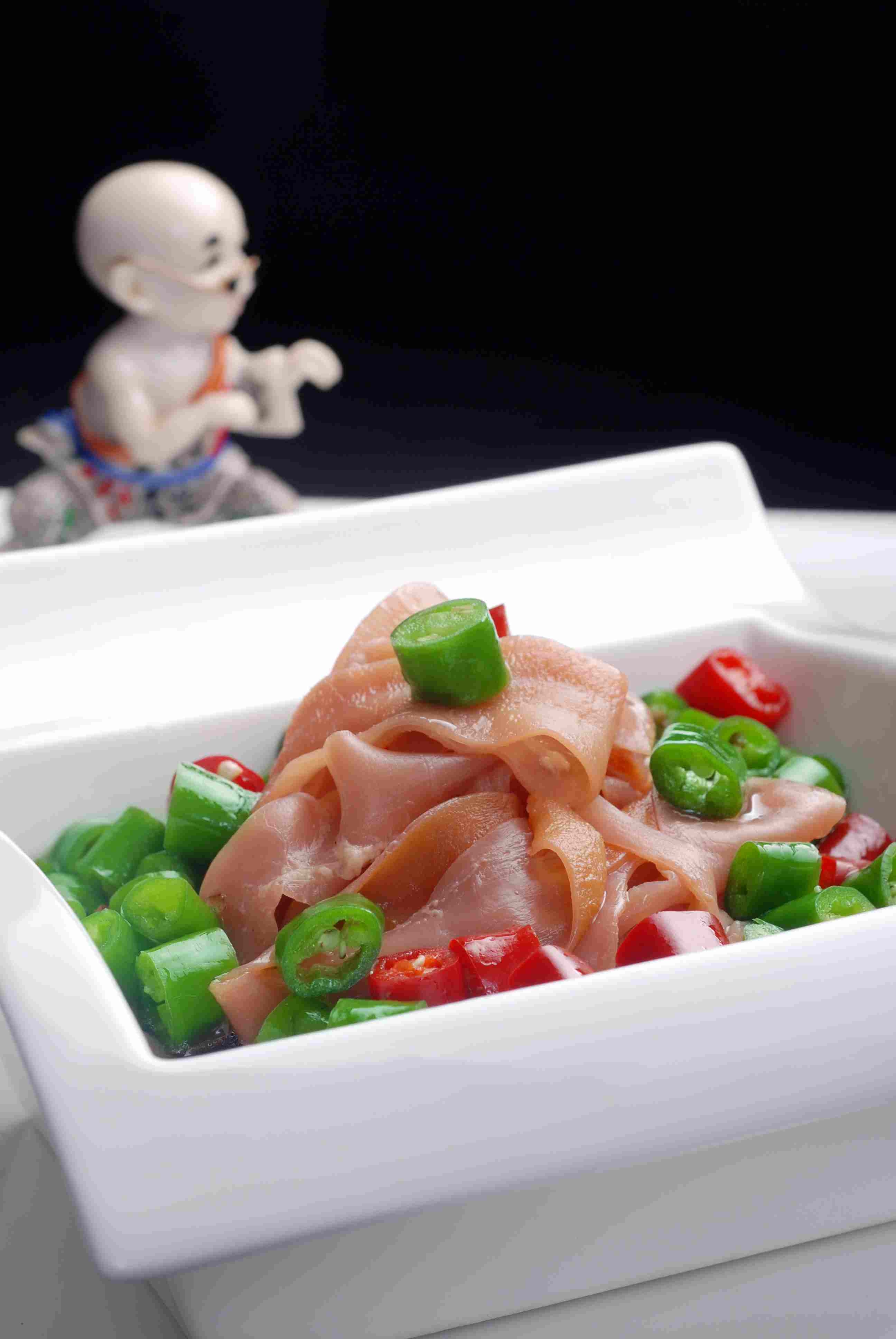 餐饮美食道具鹅肠宣传图片灯箱