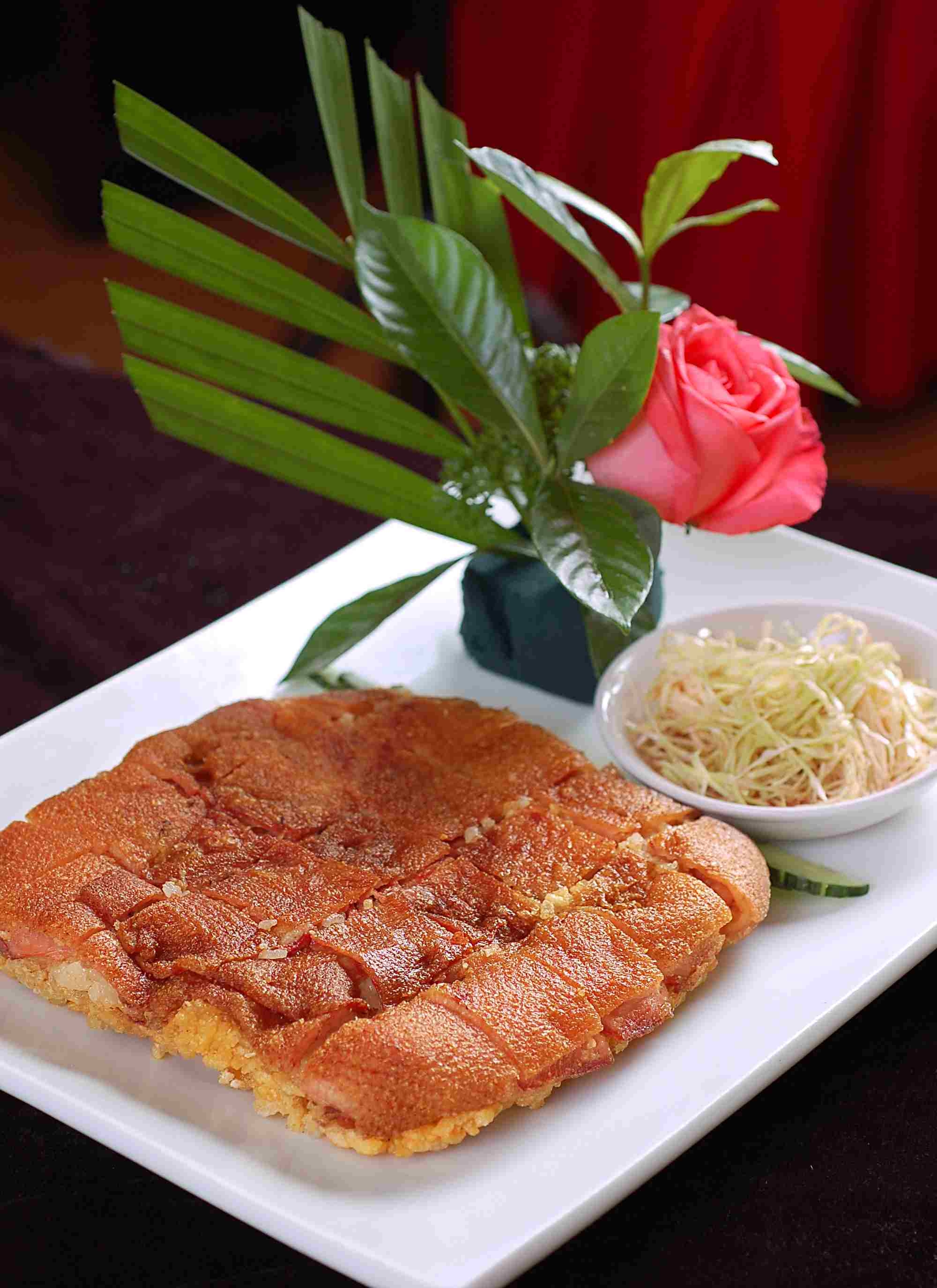 高清图片餐饮美食川菜热庄子糯米鸭新式魔芋烧鸭高清图片