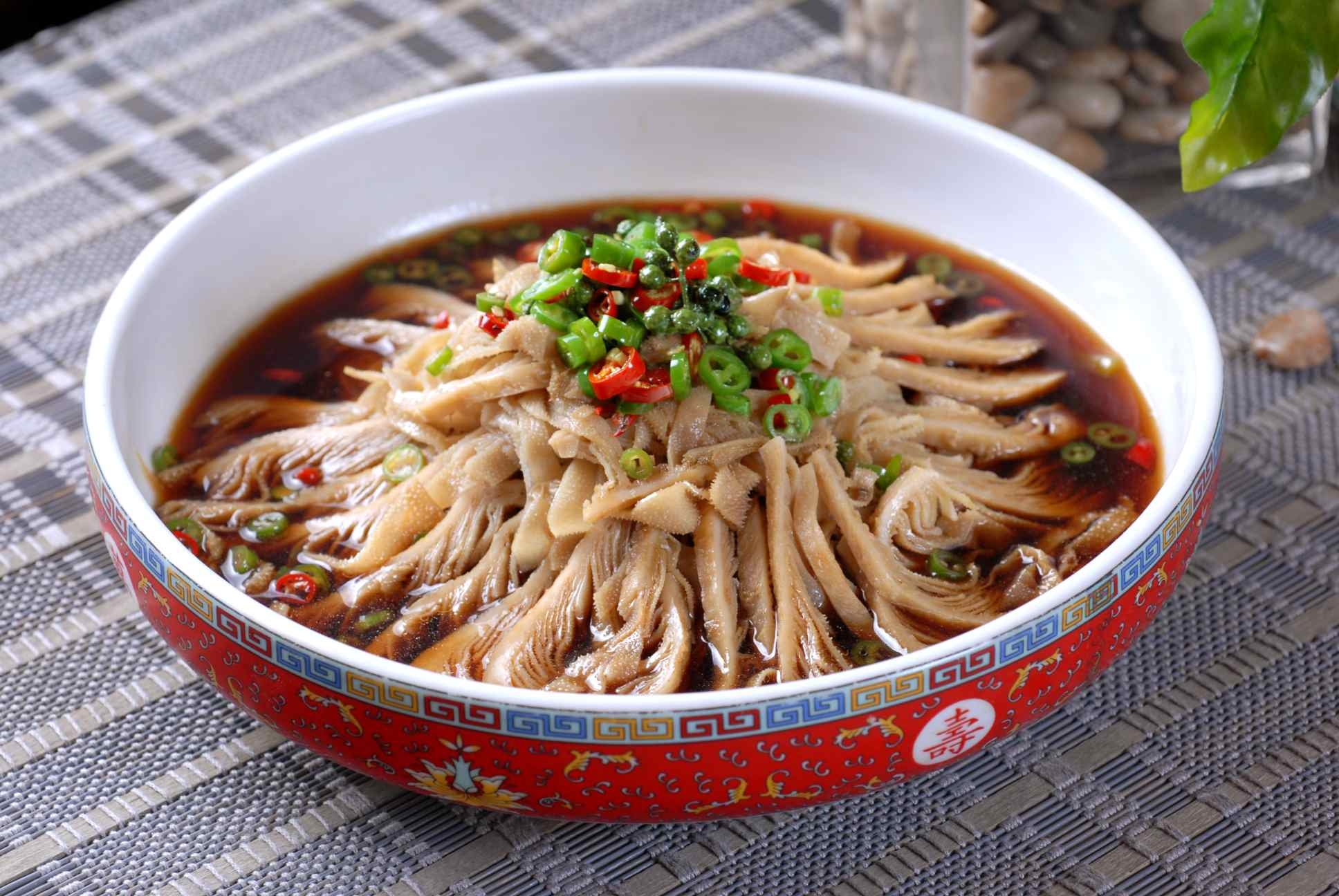 餐饮美食椒汁草原肚宣传图片灯箱