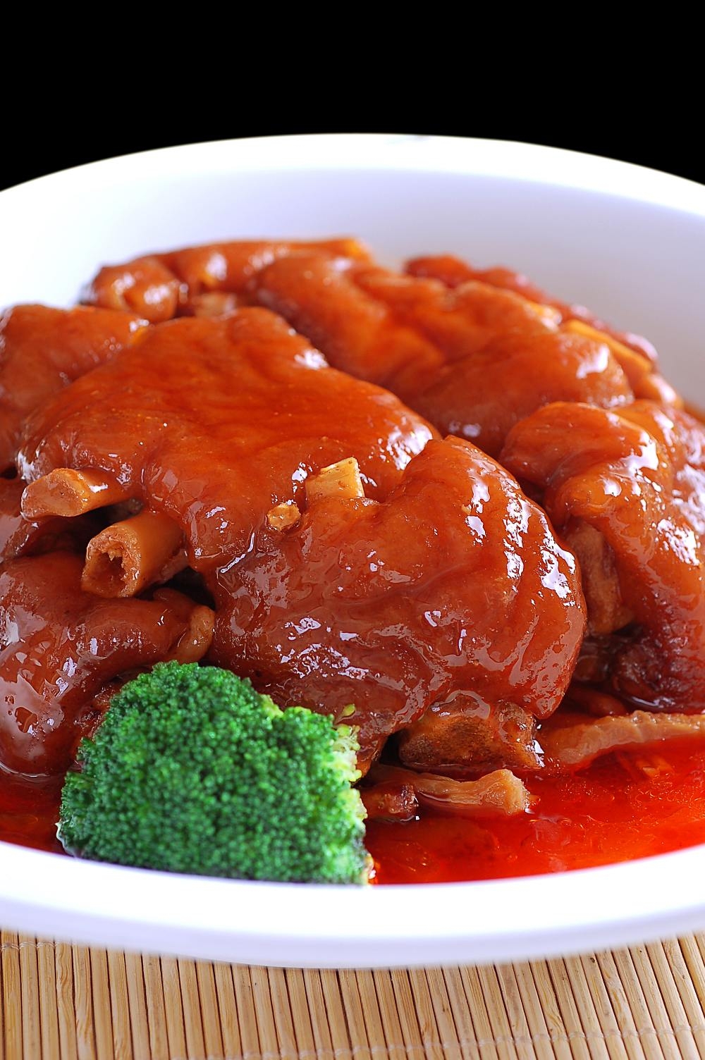 餐饮美食胡萝卜蹄花宣传图片灯箱