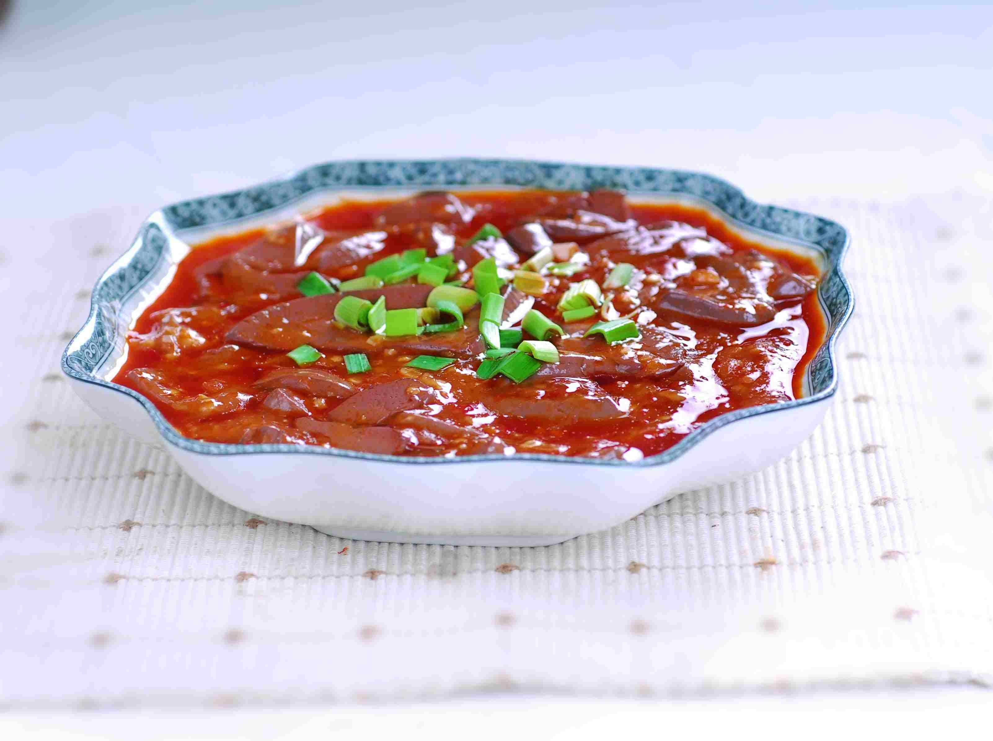 风味鸭血1高清图片