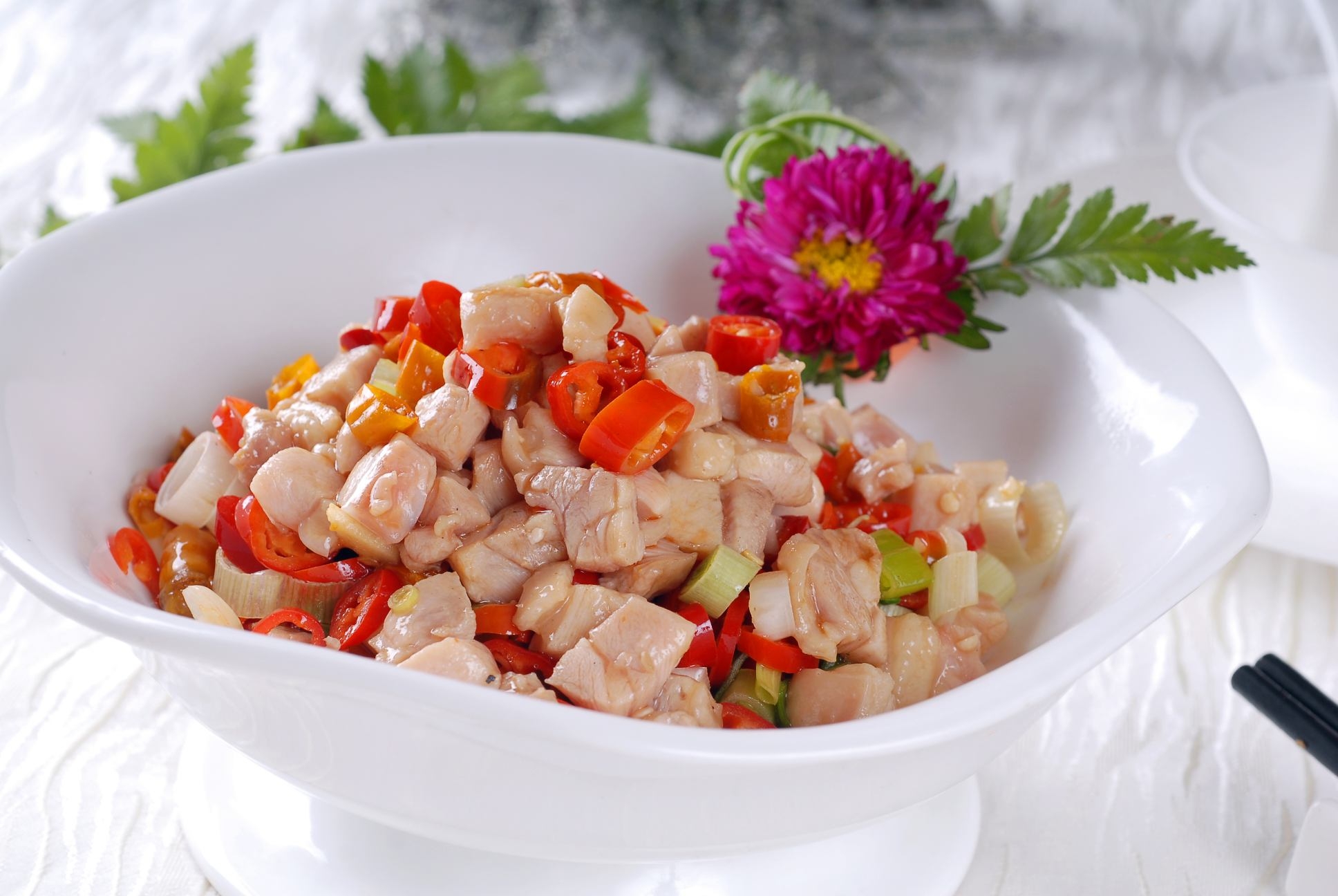 高清图片餐饮美食川菜湘菜贡椒焖竹鸡高清图片898