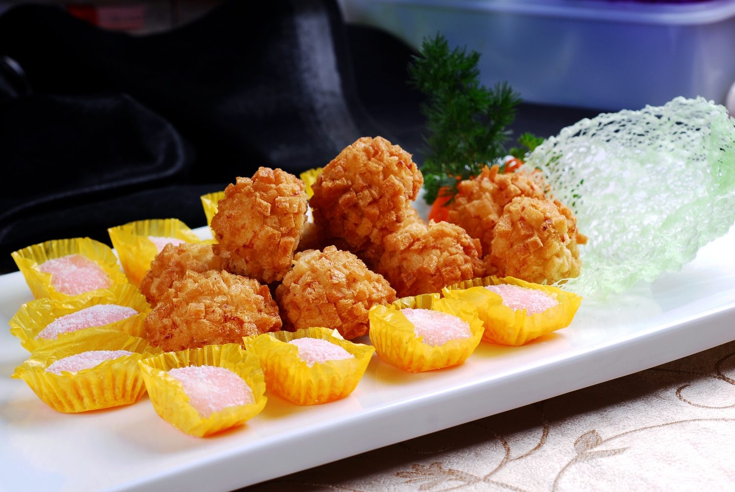 餐饮美食川菜灌汤鳕鱼球高清图片192