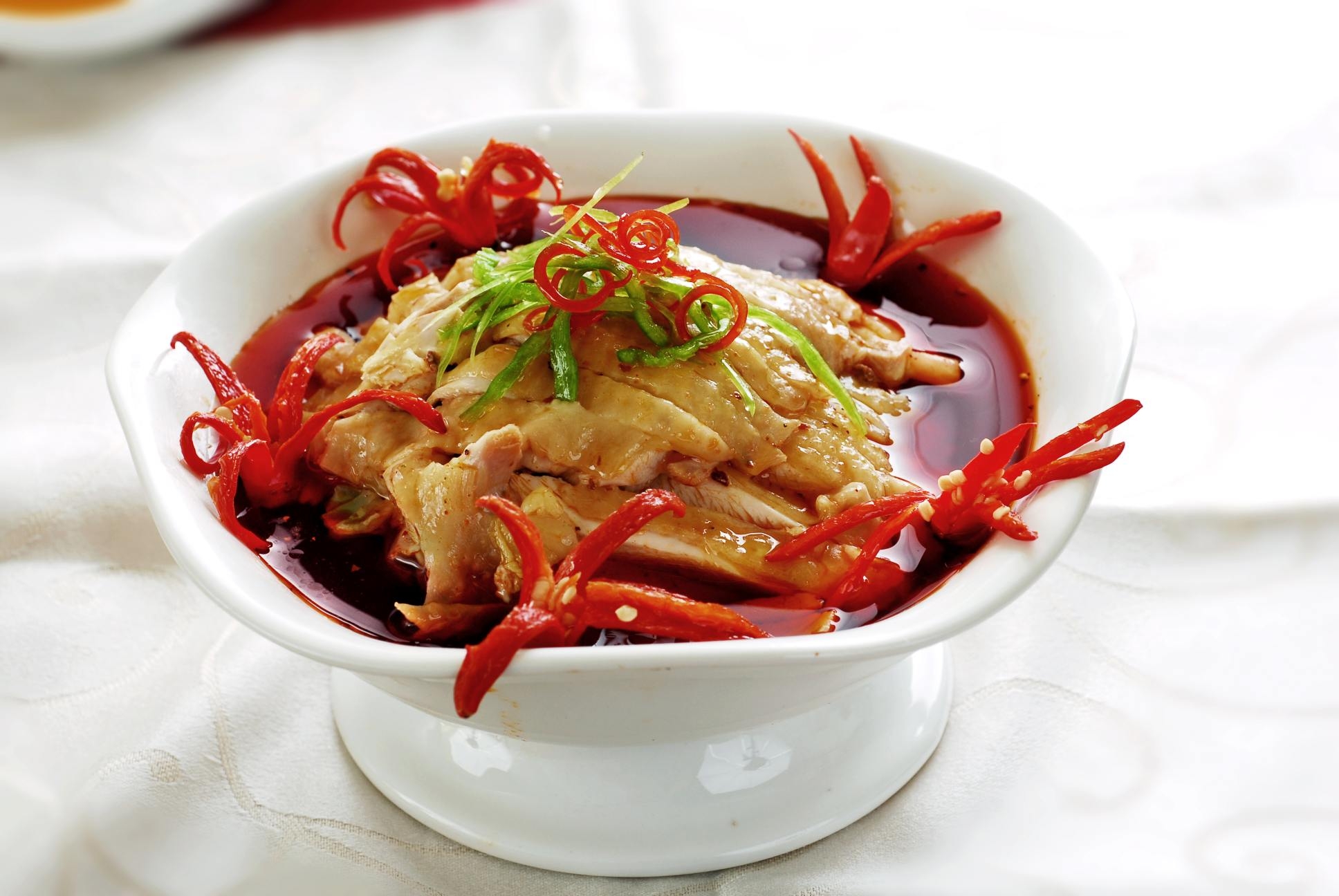 餐饮美食麻辣土鸡高清图片