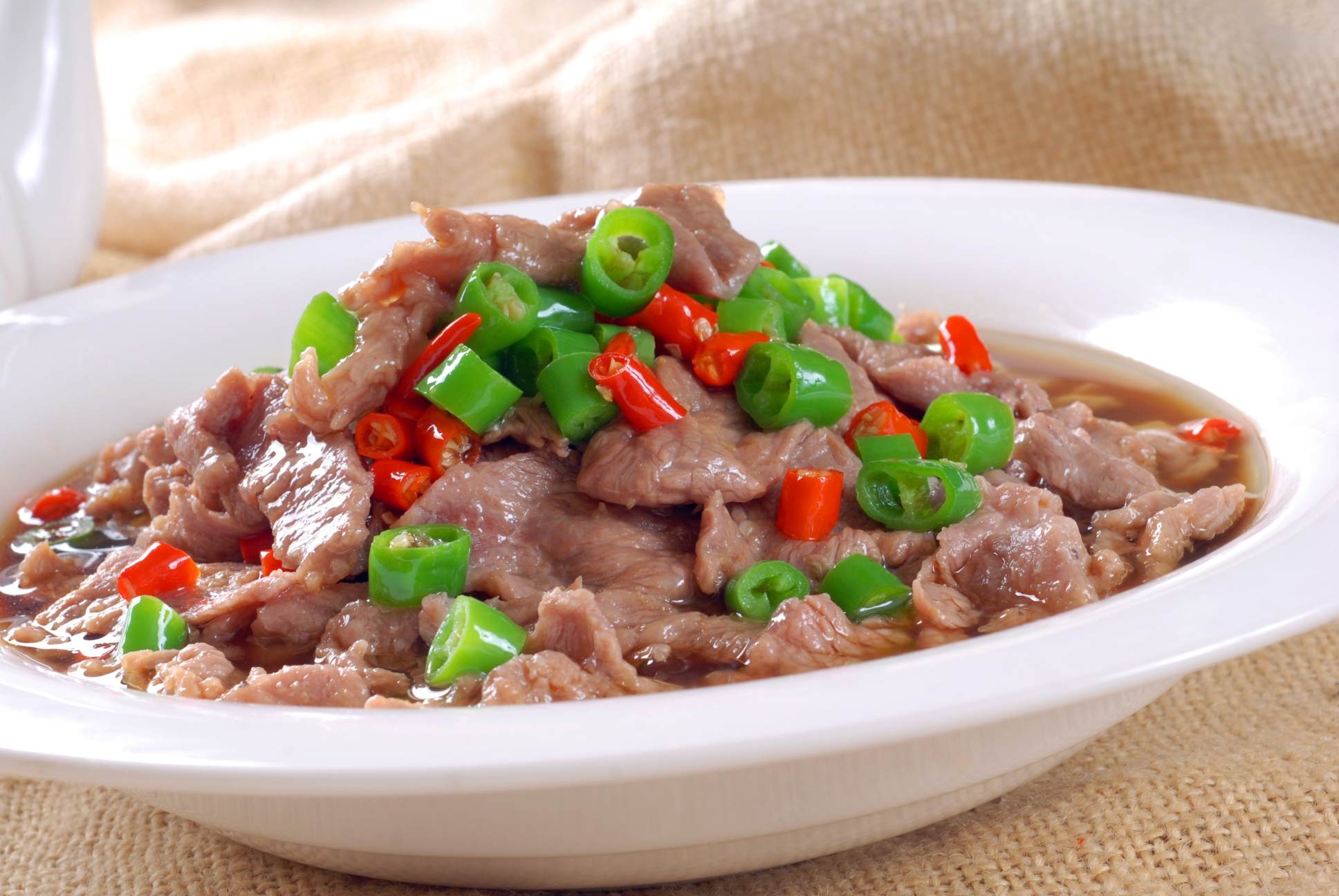 脆椒牛柳高清图片