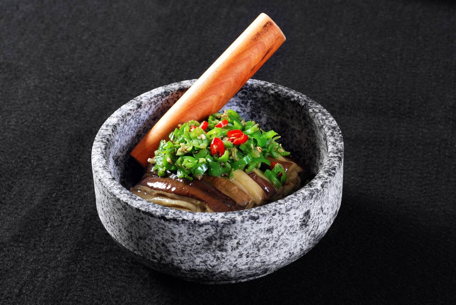 高清图片餐饮美食川菜擂椒茄子高清图片422