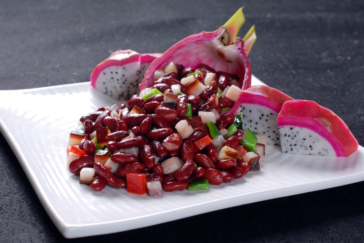 高清图片餐饮美食川菜腊味红腰豆高清图片410